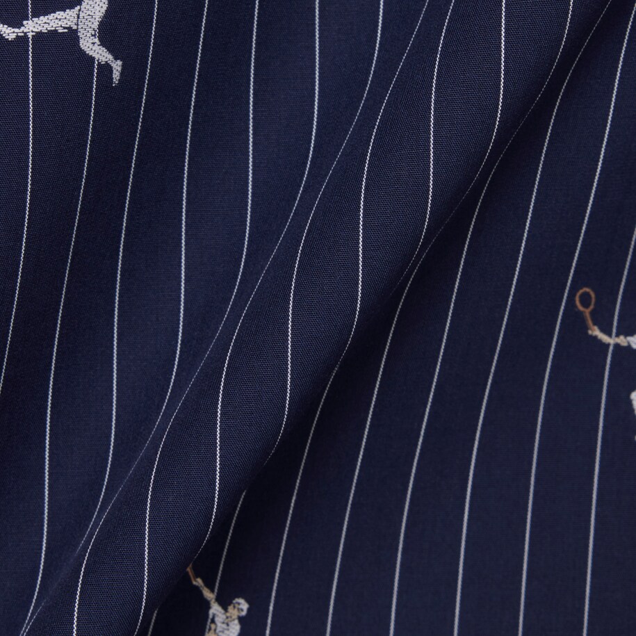 Oversized Shirt with Jacquard Motifs image number 5