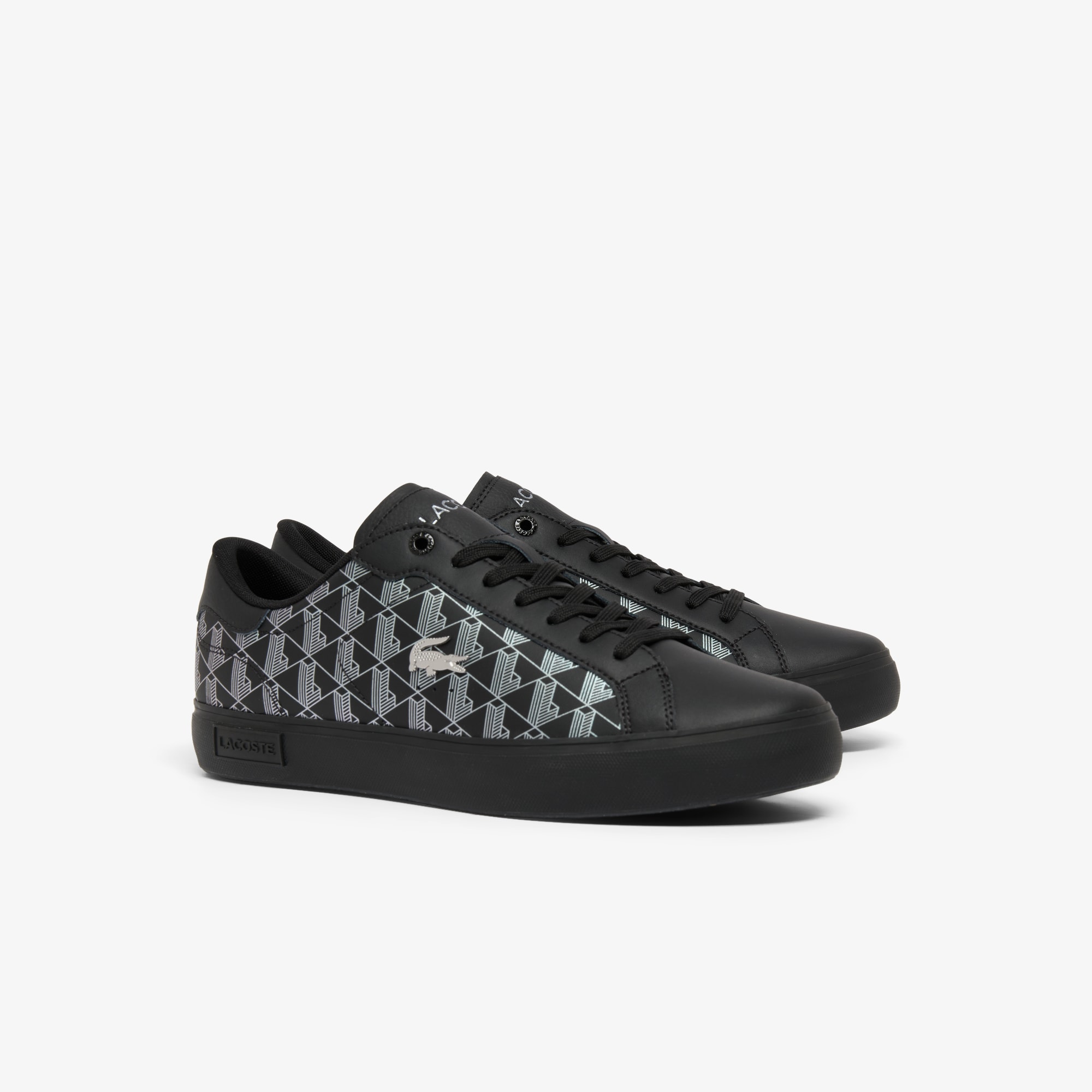 Men's Powercourt Leather Sneakers image number 1