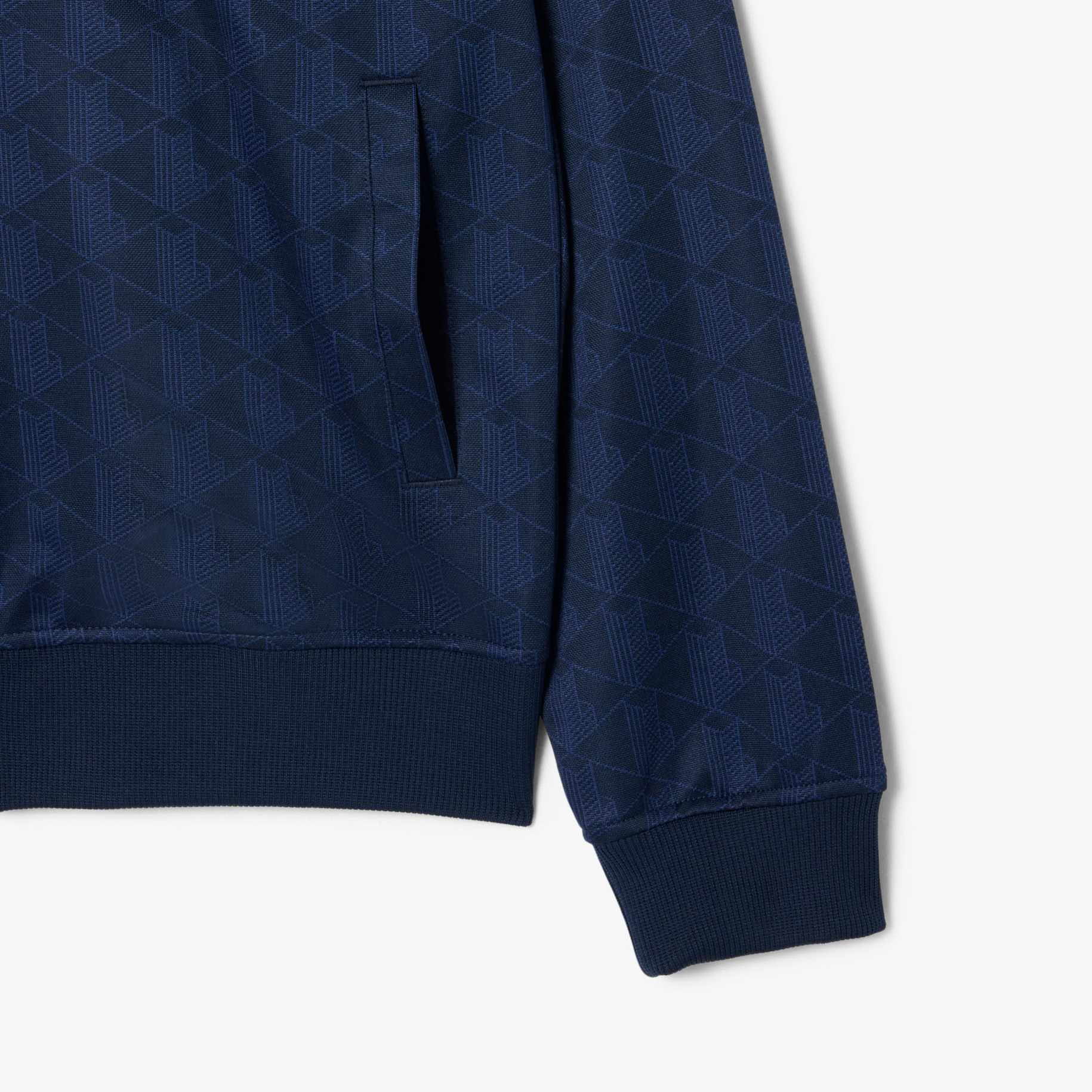 Monogram Jacquard Zipped Jacket image number 2
