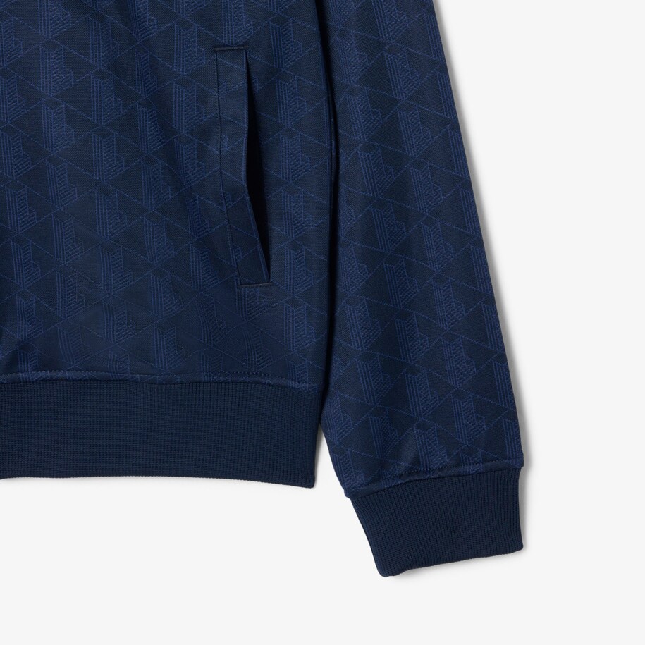 Monogram Jacquard Zipped Jacket image number 2