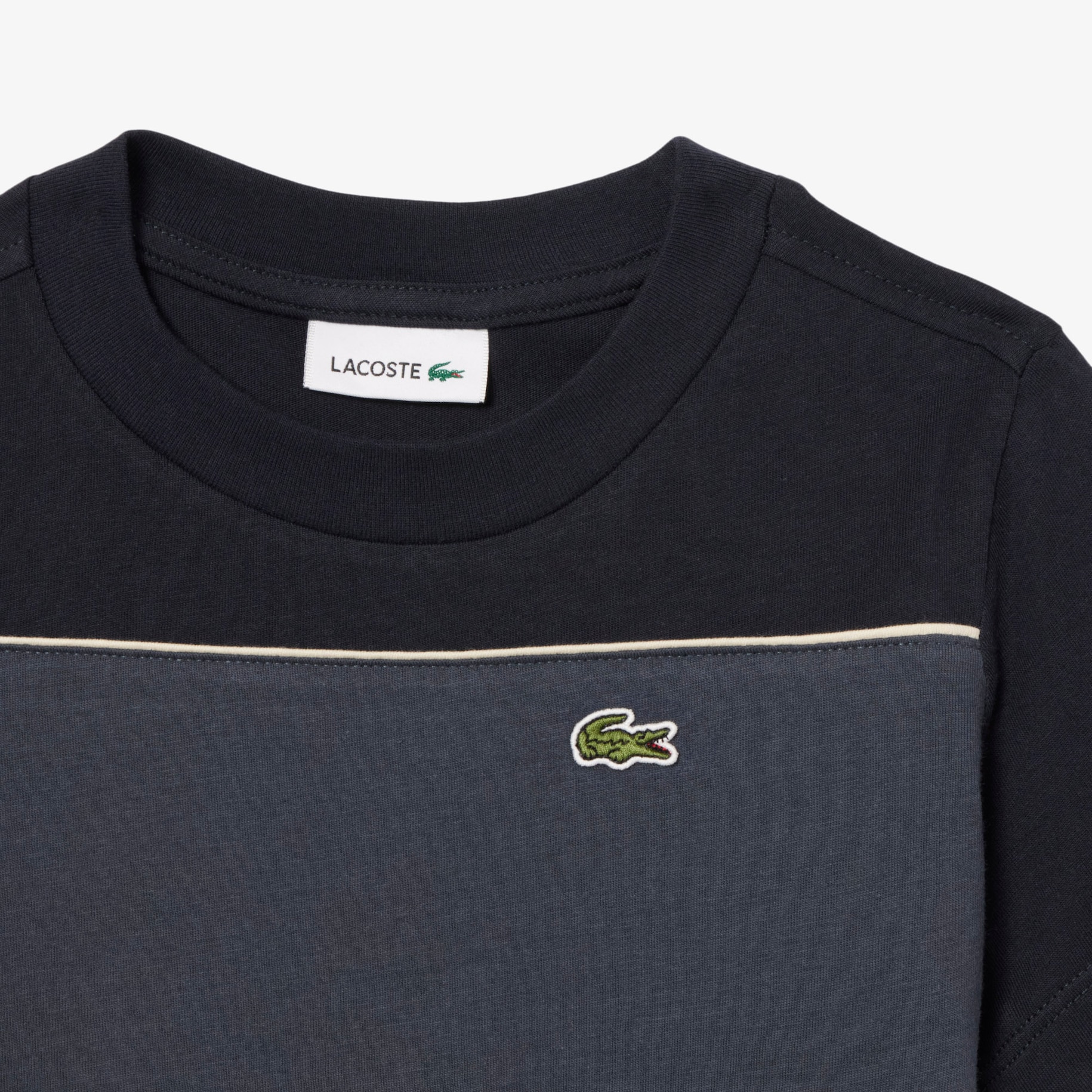 Cotton Colour-Block T-shirt image number 5