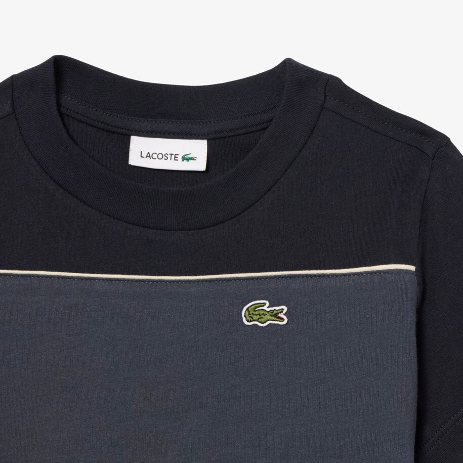 Cotton Colour-Block T-shirt image number 5