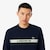 Branded Stripe Tennis Sweatshirt image number 1