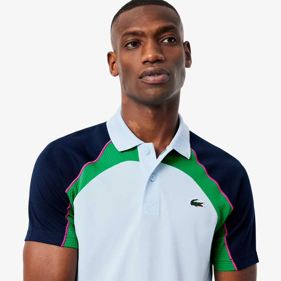 Ultra Dry Colour-Block Tennis Polo Shirt image number 1