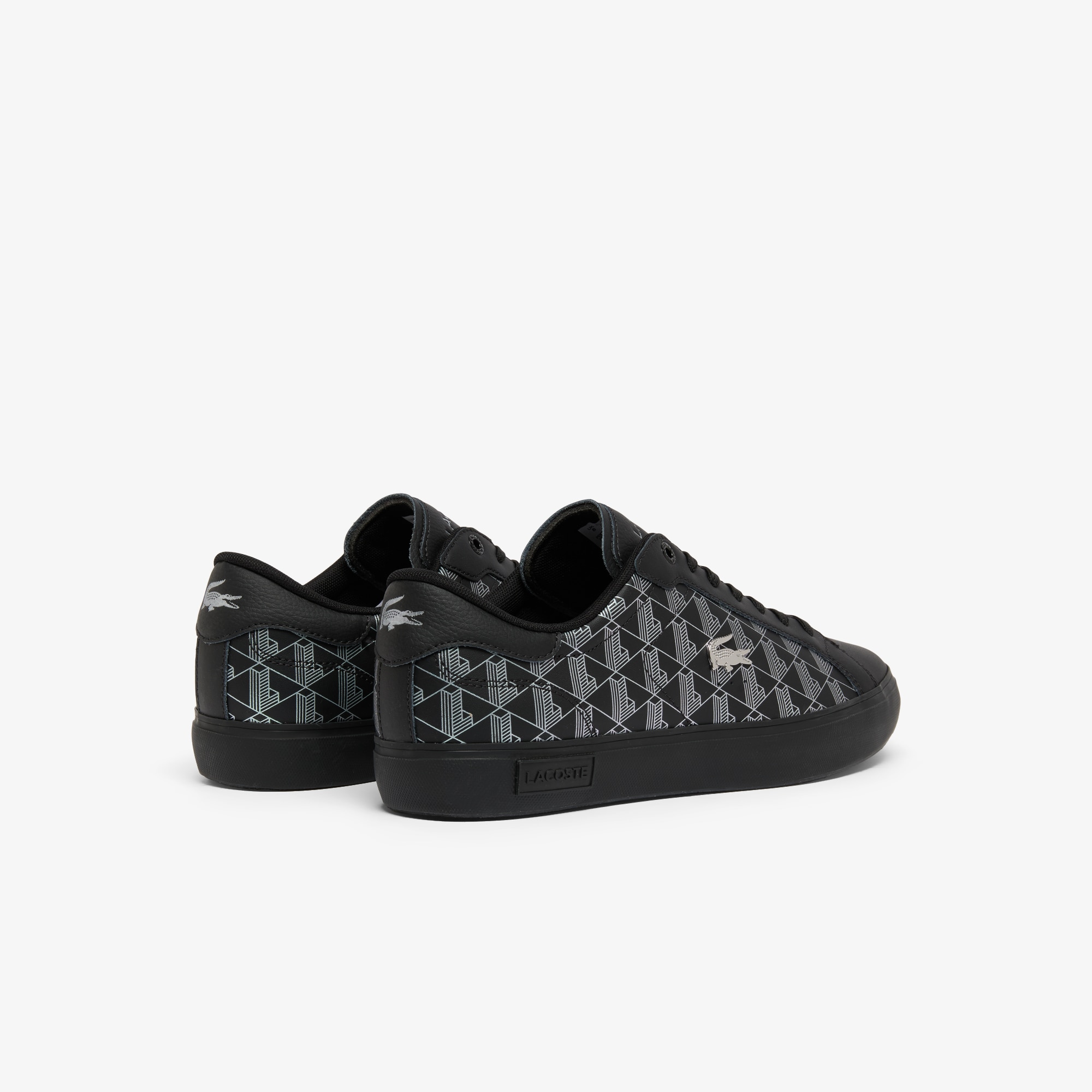 Men's Powercourt Leather Sneakers image number 2