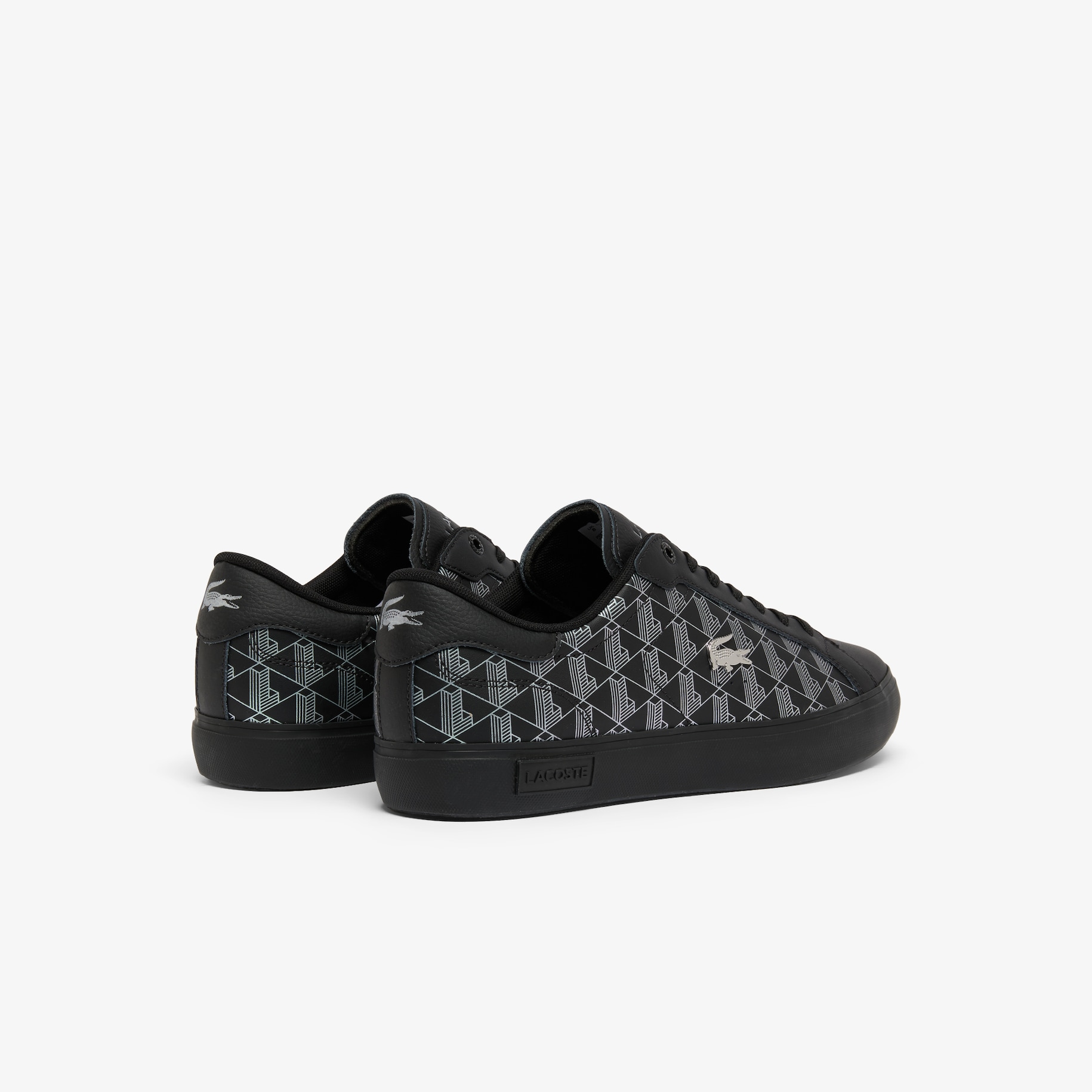 Men's Powercourt Leather Sneakers image number 2