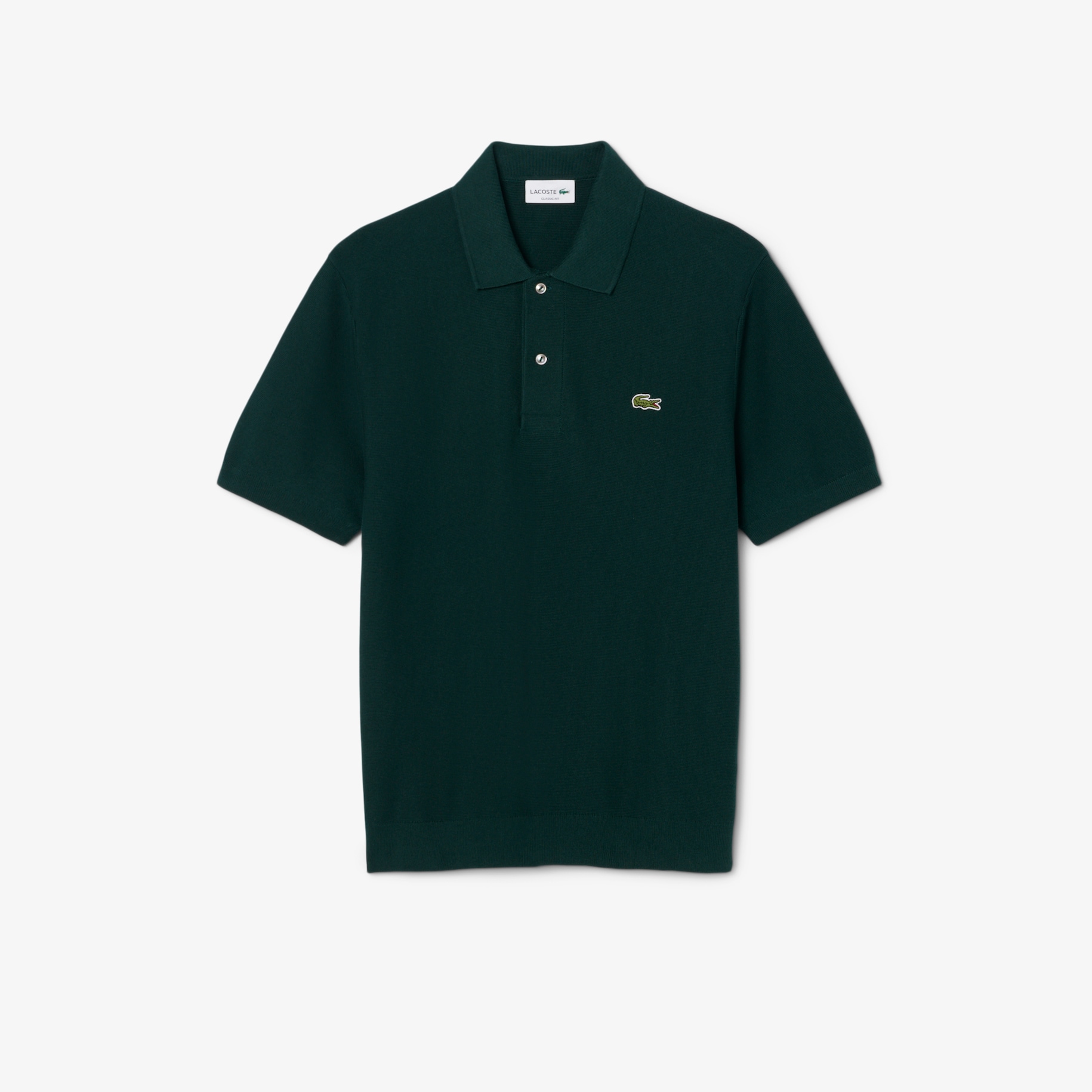 Classic Fit Knitted Polo Shirt image number 3