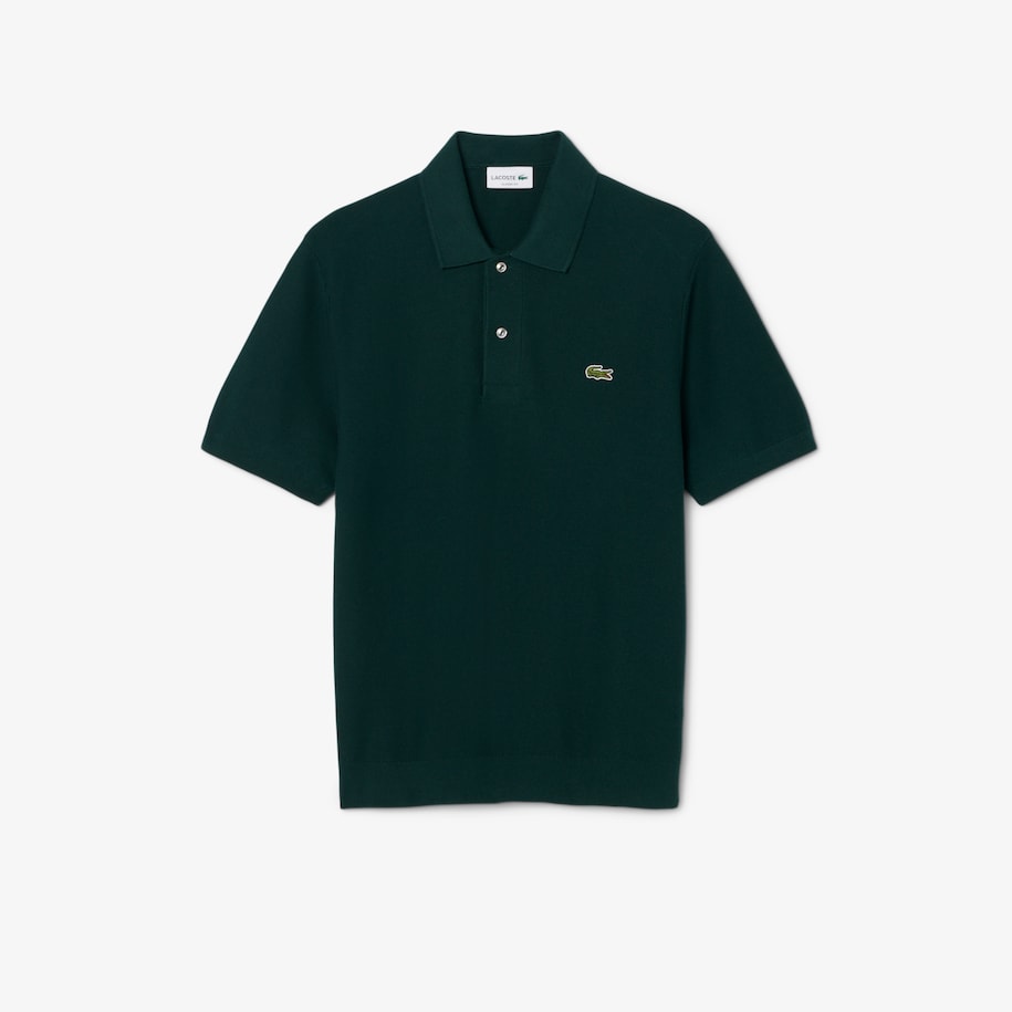 Classic Fit Knitted Polo Shirt image number 3