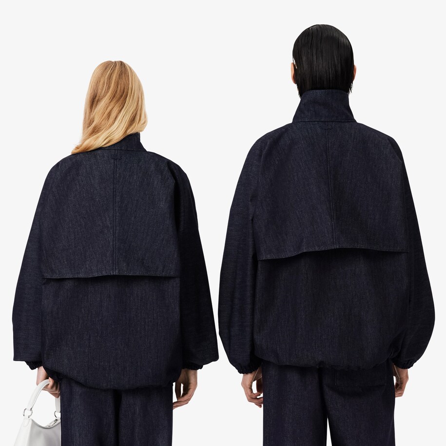 Runway Denim Track Jacket image number 2