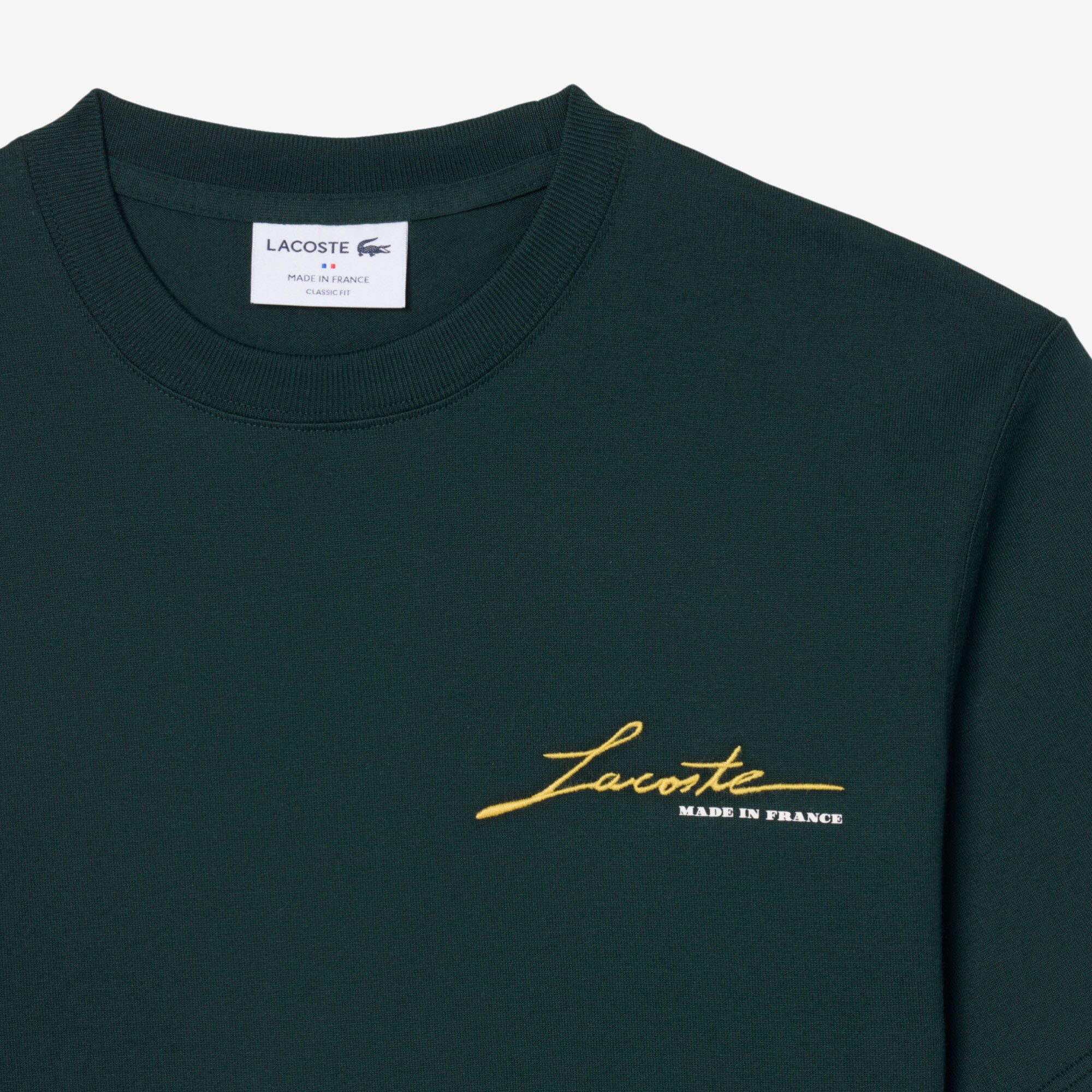 French Made Signature Embroidery T-shirt image number 4