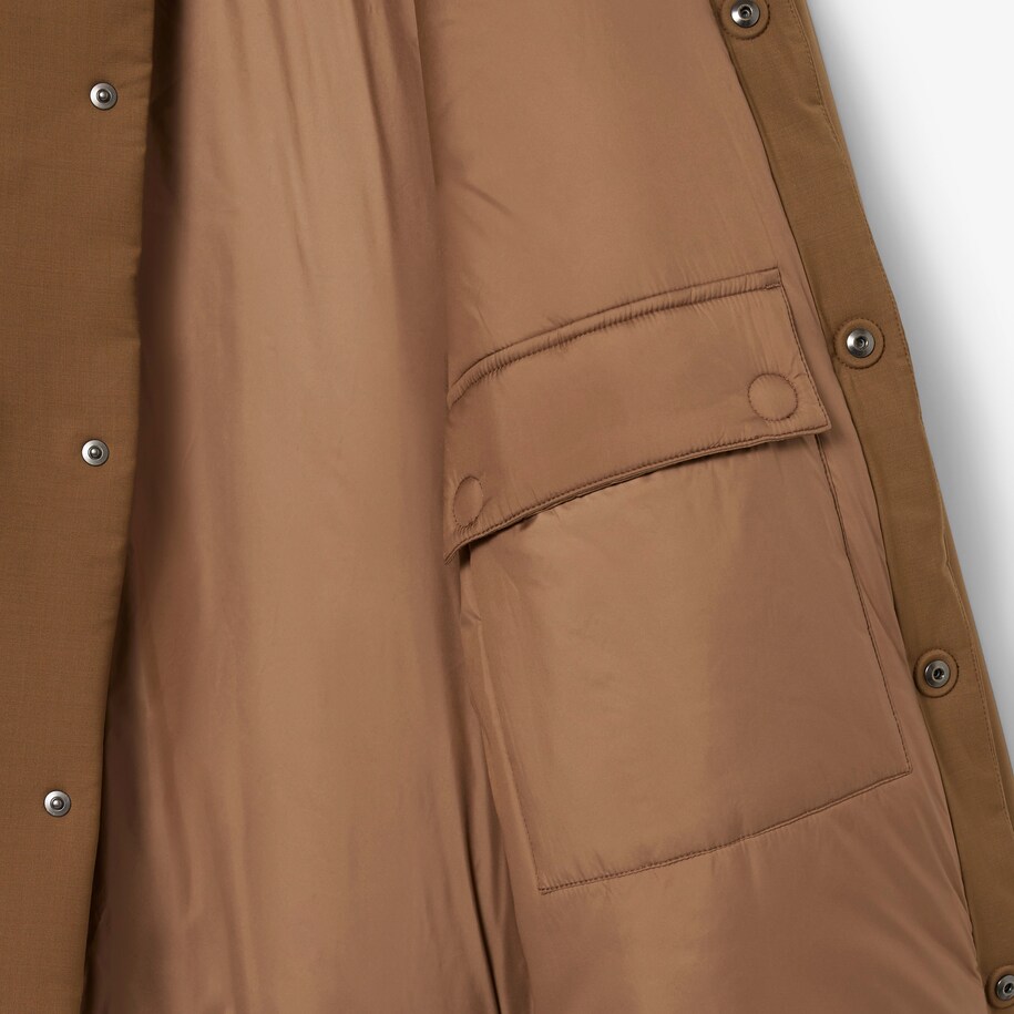 Runway Padded Wool Blend Jacket image number 7