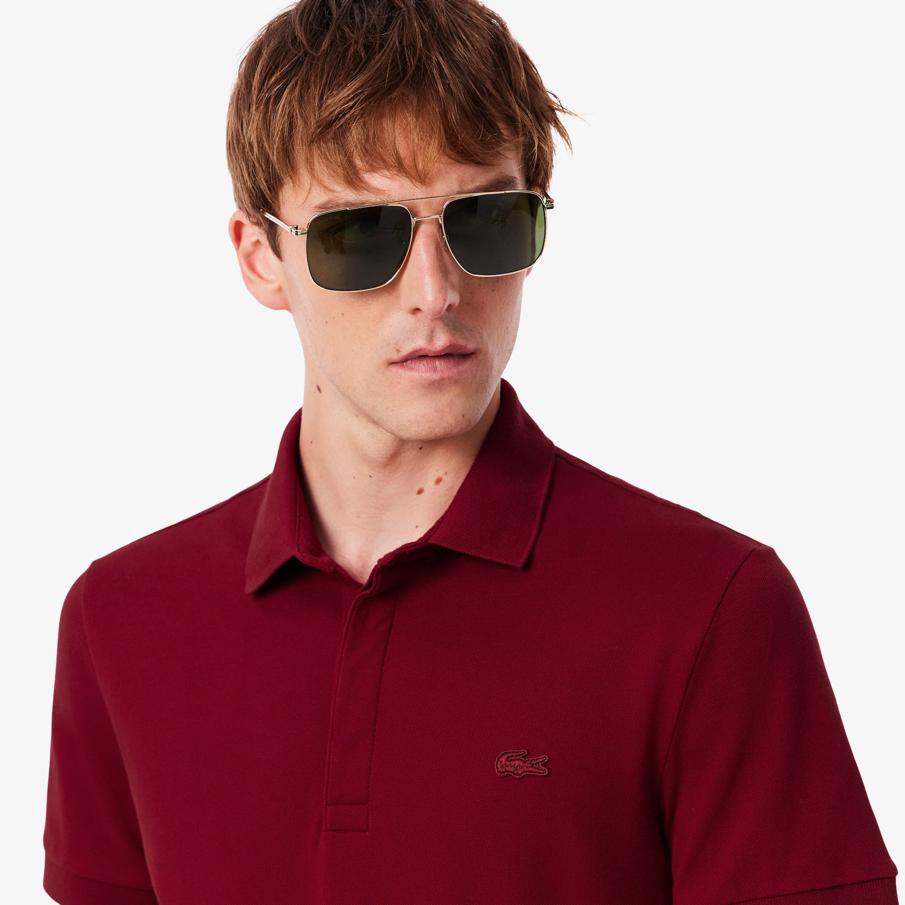 Regular Fit Paris Stretch Piqué Polo Shirt image number 1