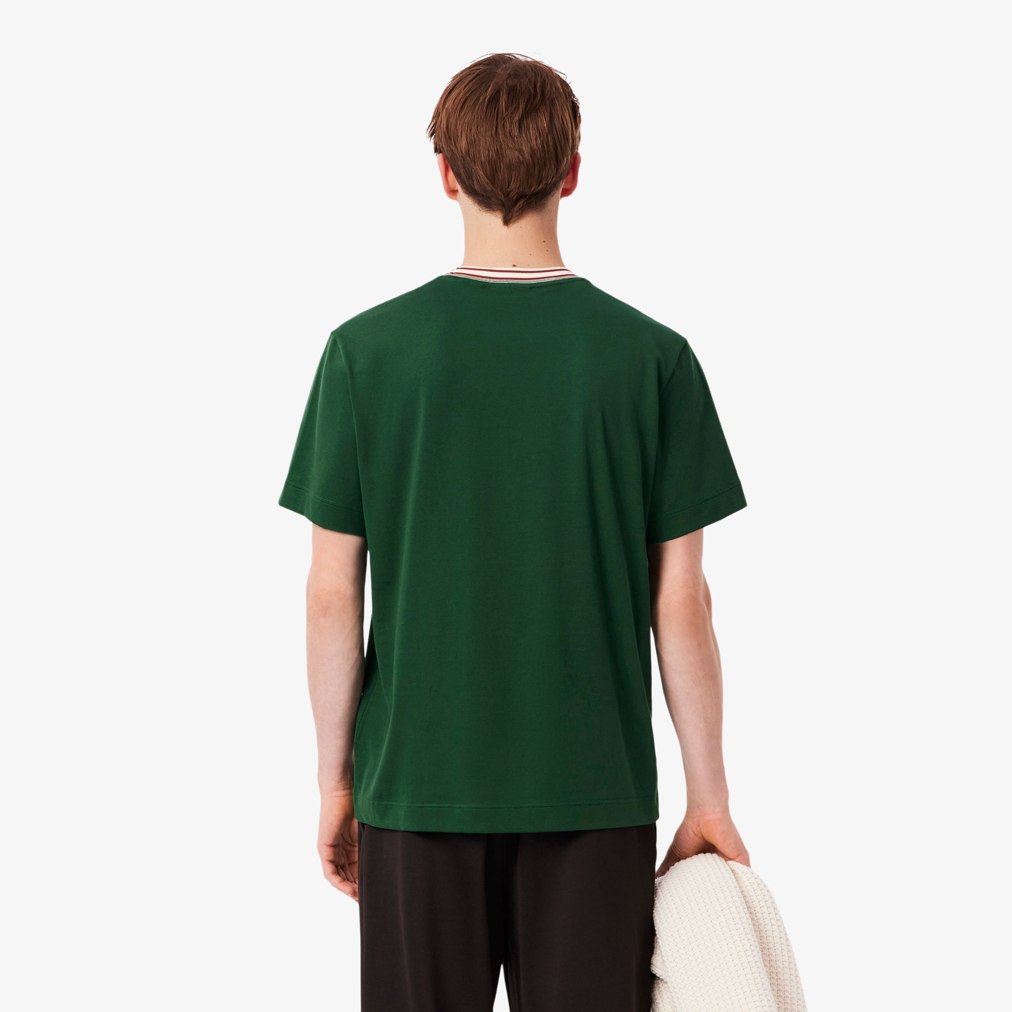 French Made Stripe Neck T-shirt image number 2