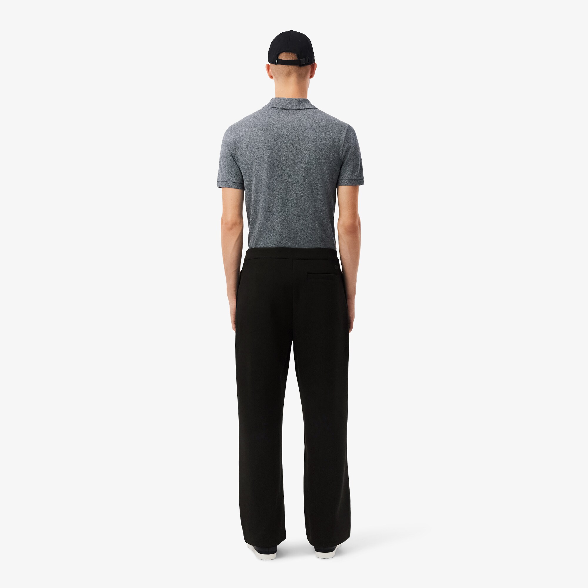 Loose Fit Piqu&eacute; Pleated Pants image number 2