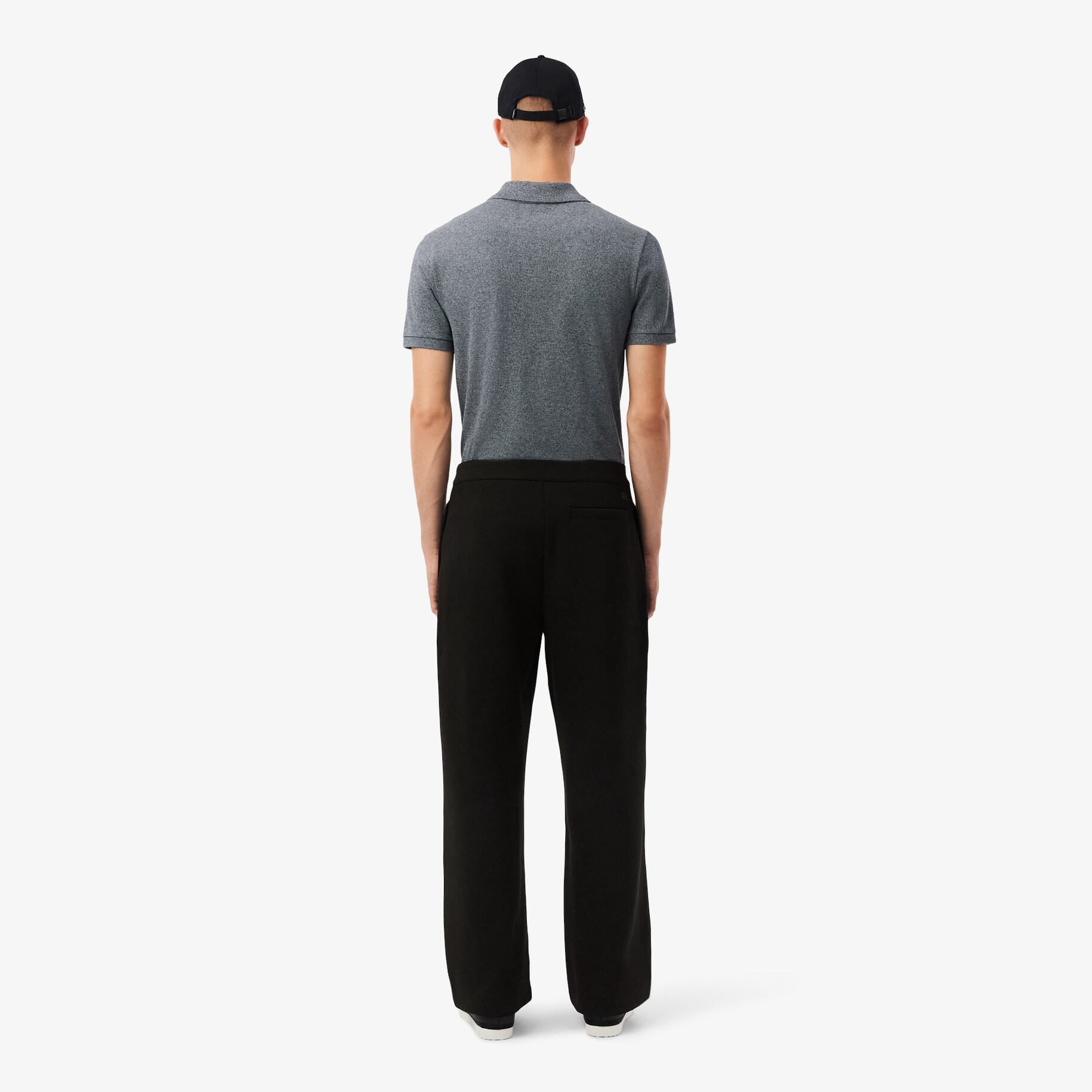 Loose Fit Piqu&eacute; Pleated Pants image number 2