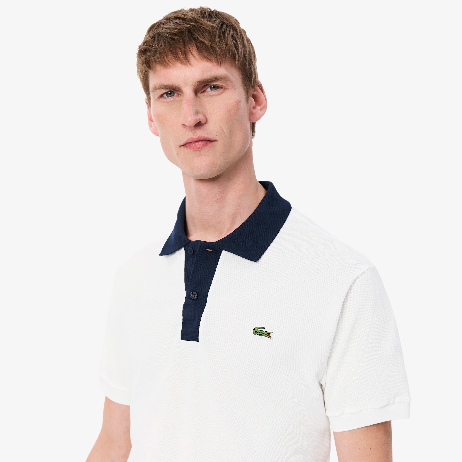 Classic Fit Contrast Collar L.12.12 Polo Shirt image number 1