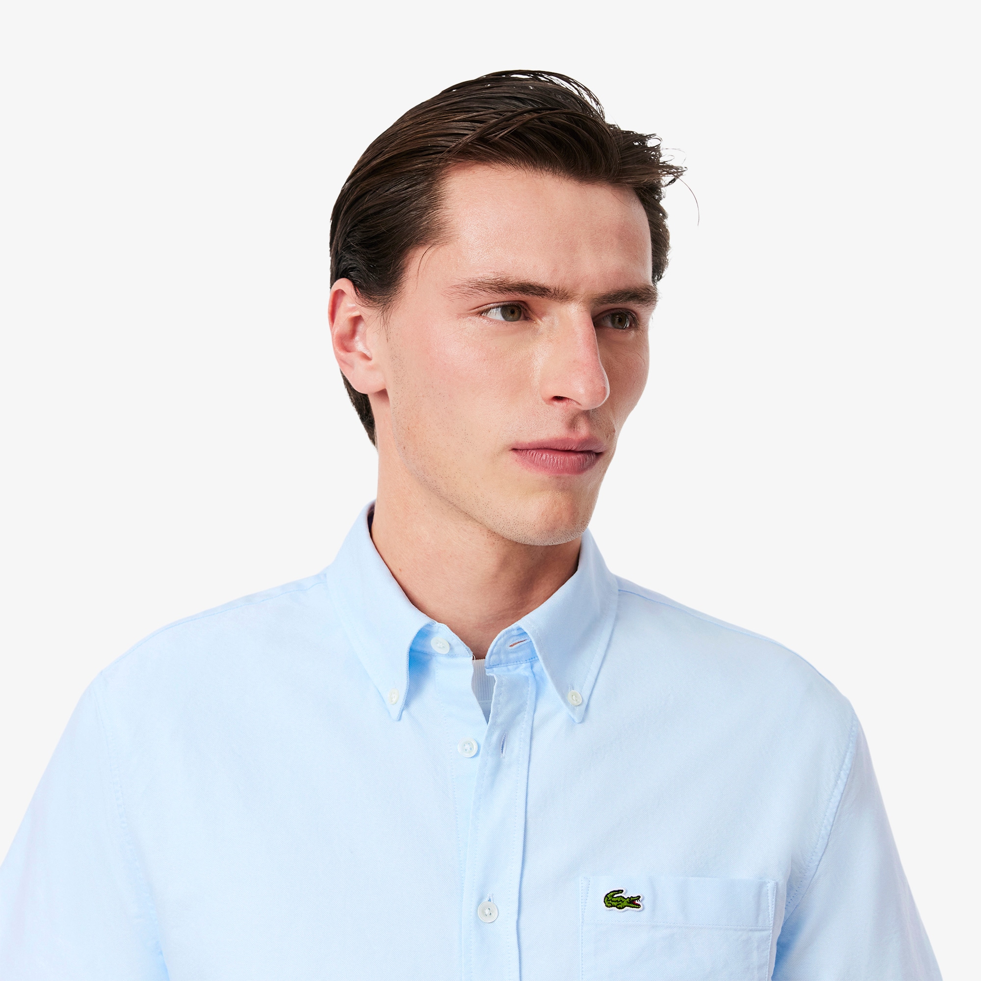 Regular Fit Short Sleeved Oxford Shirt image number 1