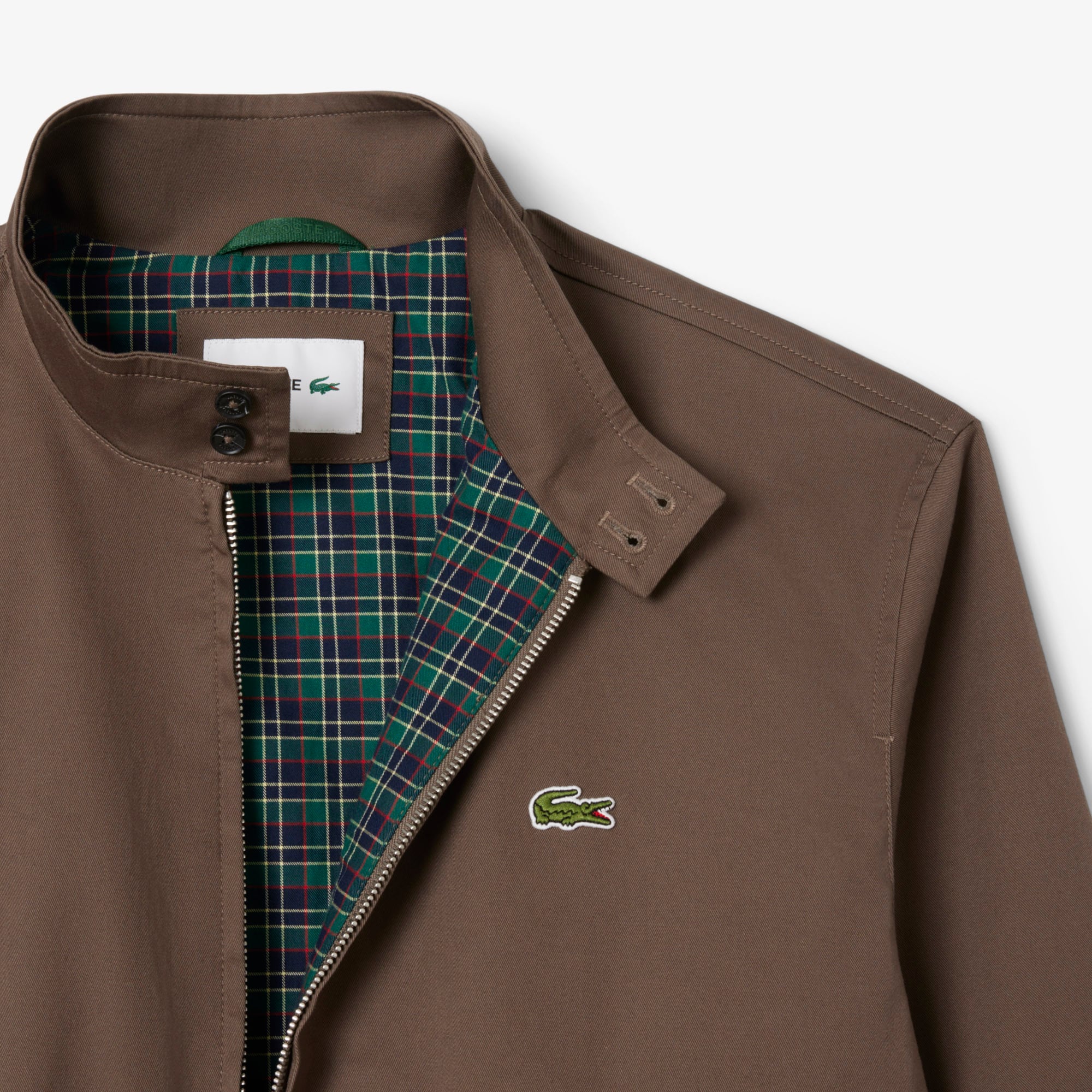 Water-Repellent Twill Harrington Jacket image number 1