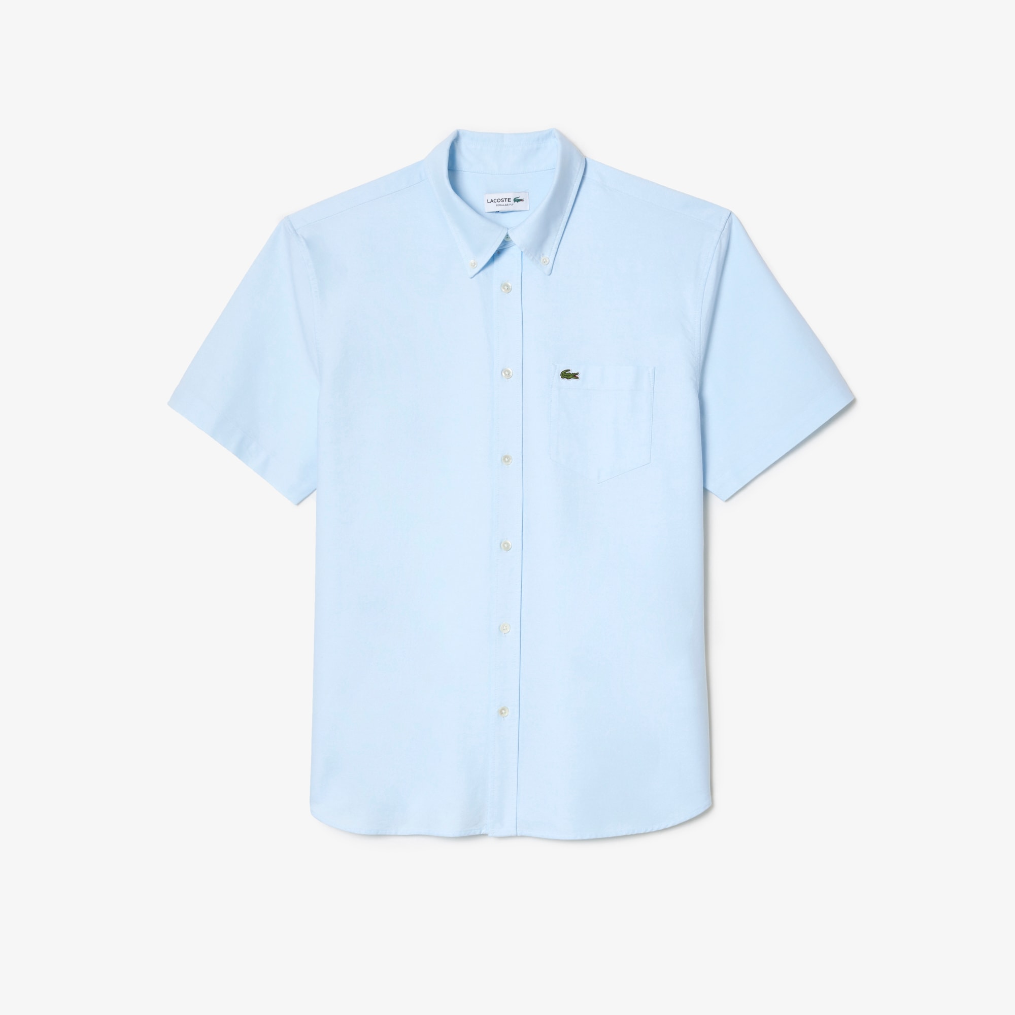 Regular Fit Short Sleeved Oxford Shirt image number 3