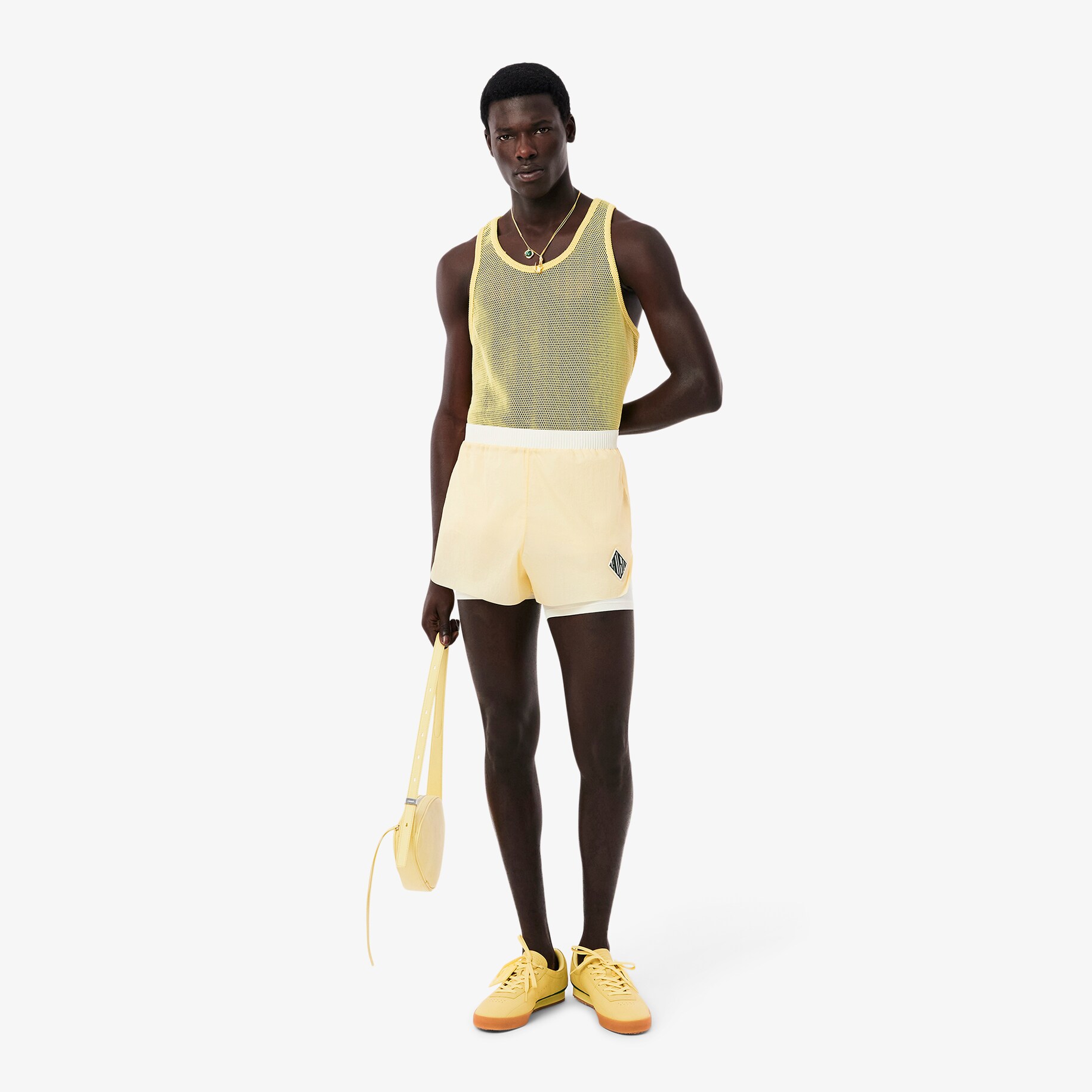 Runway Sheer Technical Shorts image number 0