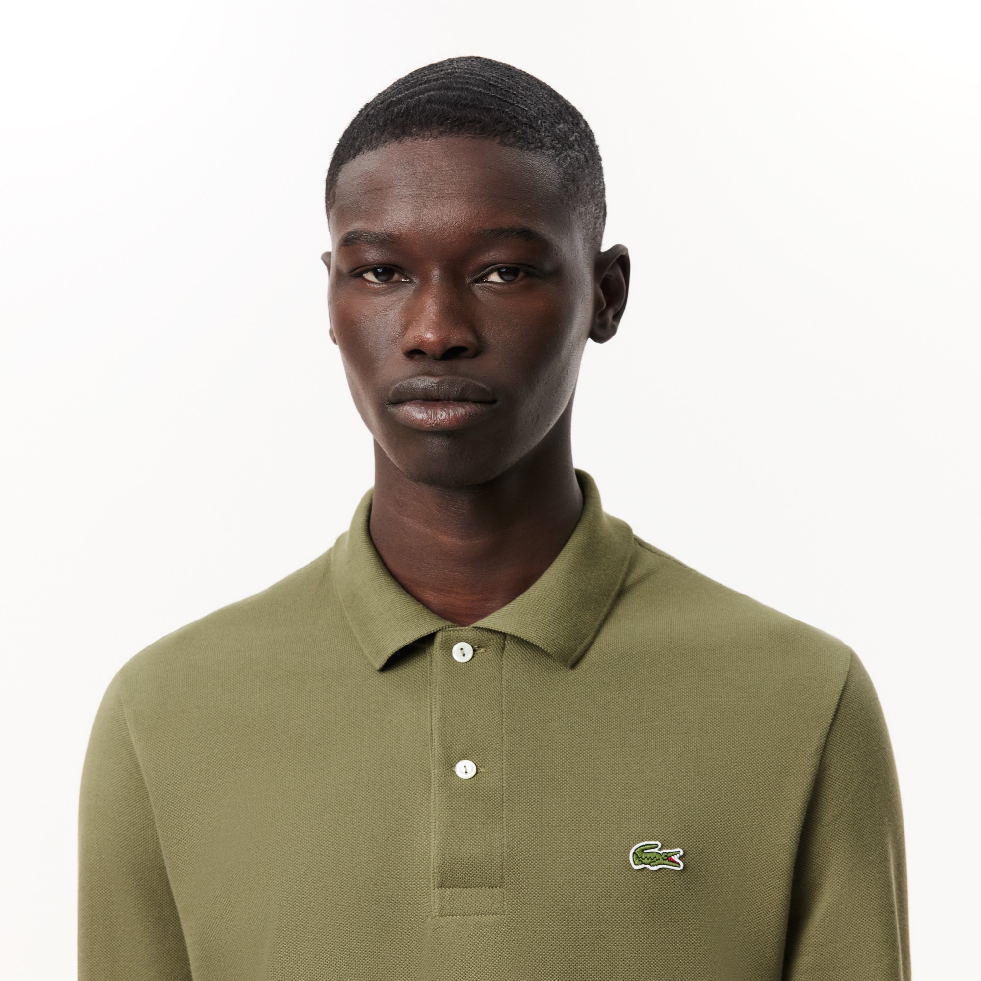 Classic Fit Long Sleeved L.12.12 Polo Shirt image number 1