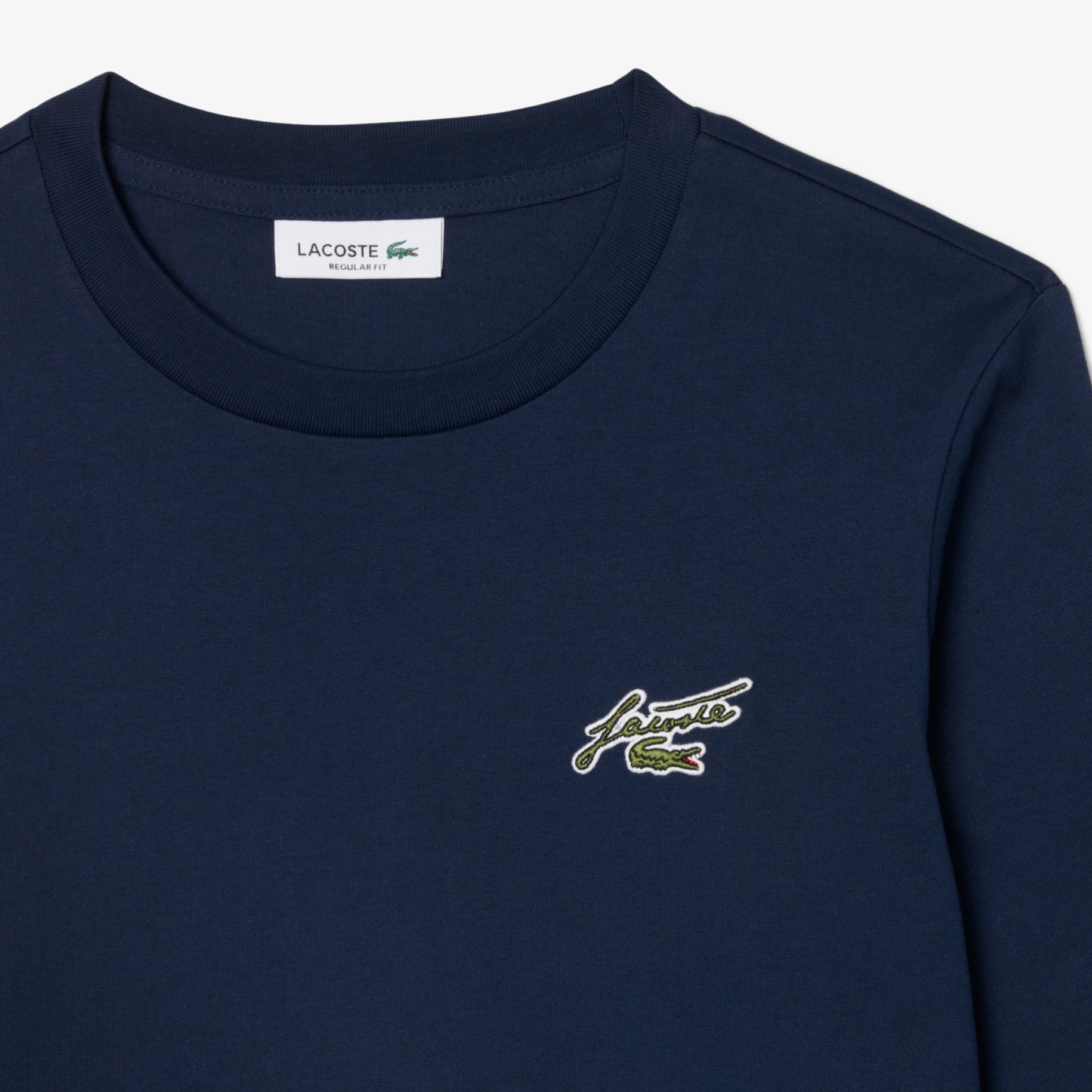 Regular Fit Long Sleeved Cotton T-shirt image number 4