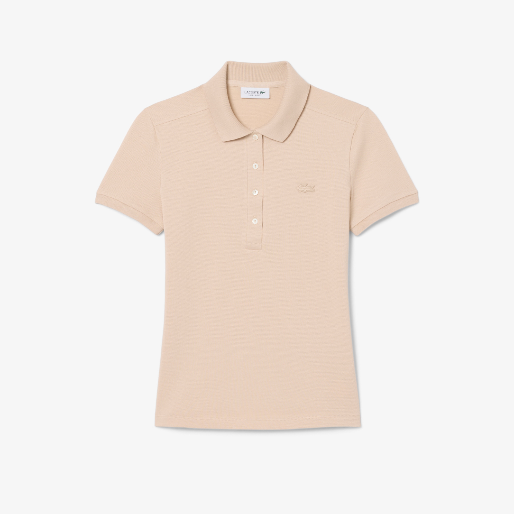 L.12.D Slim Fit Stretch Mini Piqu&eacute; Polo Shirt image number 3