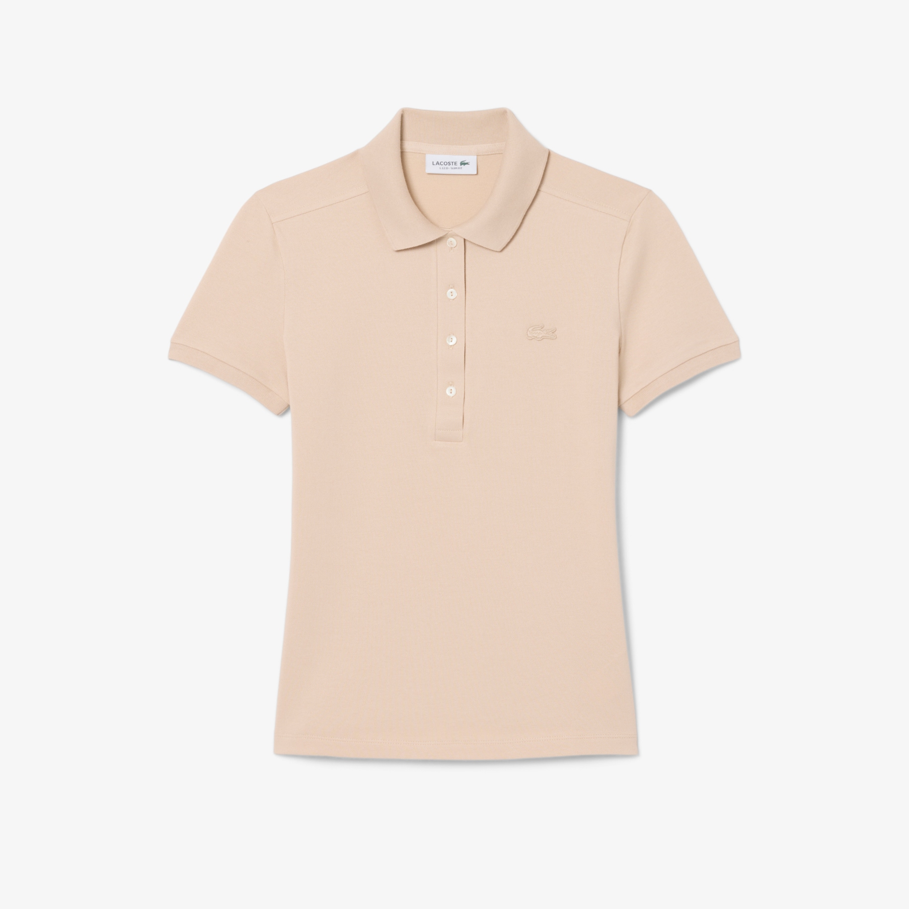 L.12.D Slim Fit Stretch Mini Piqu&eacute; Polo Shirt image number 3
