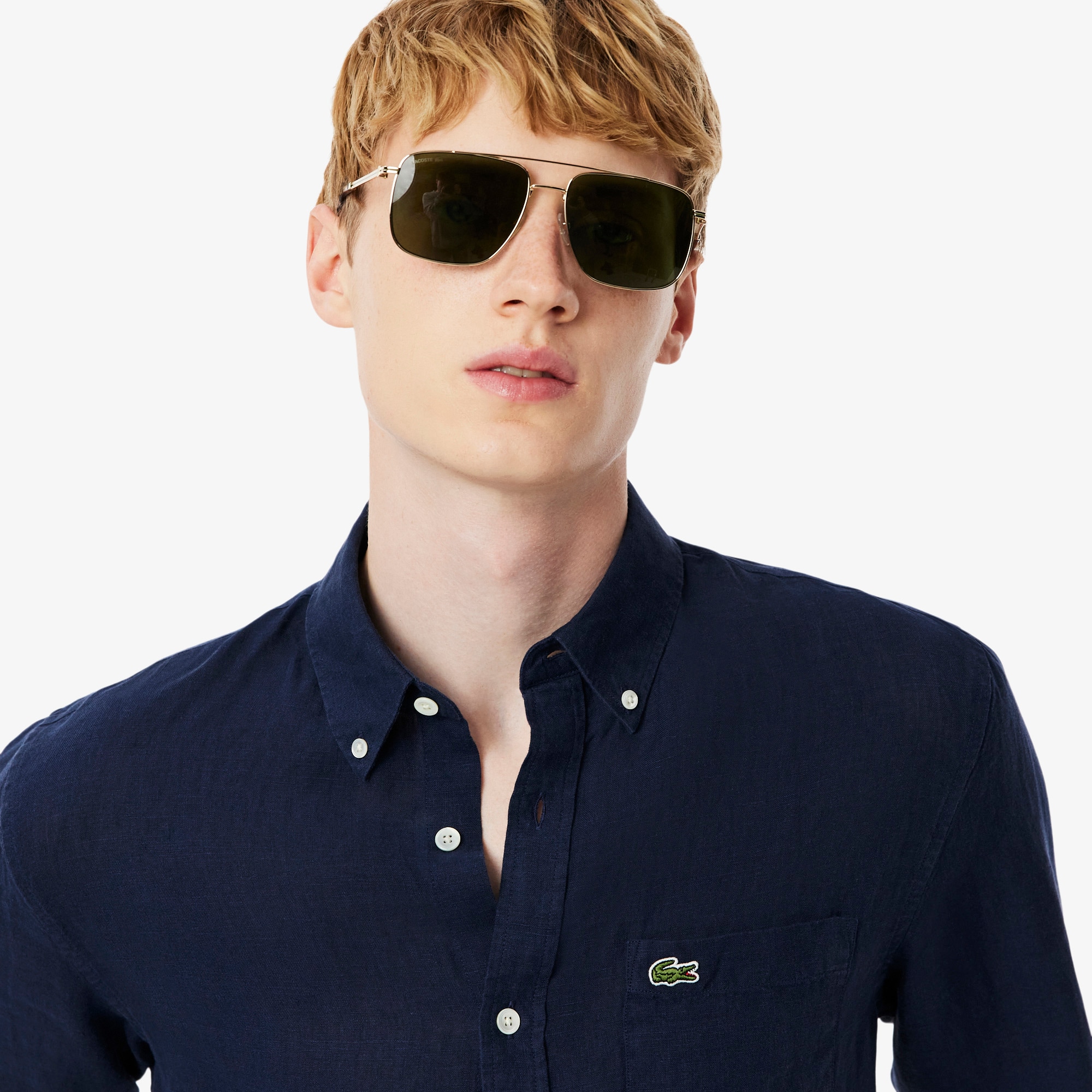 Regular Fit Linen Shirt image number 1