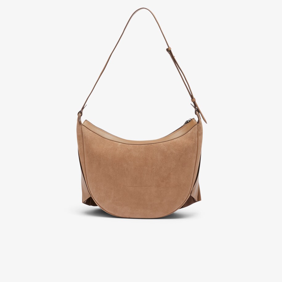 Runway Suede Leather Lenglen XL Hobo Bag image number 1