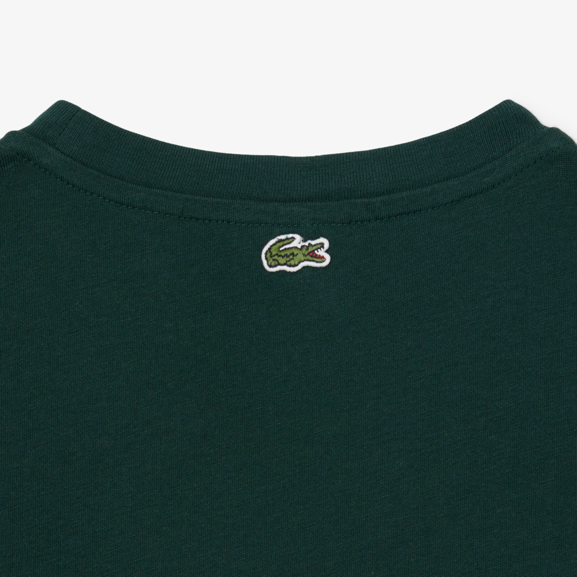 Crocodile Print Cotton T-shirt image number 6