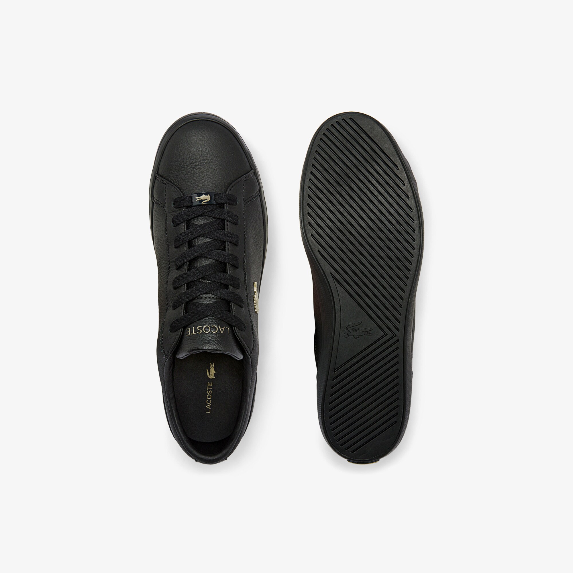 lacoste lerond leather