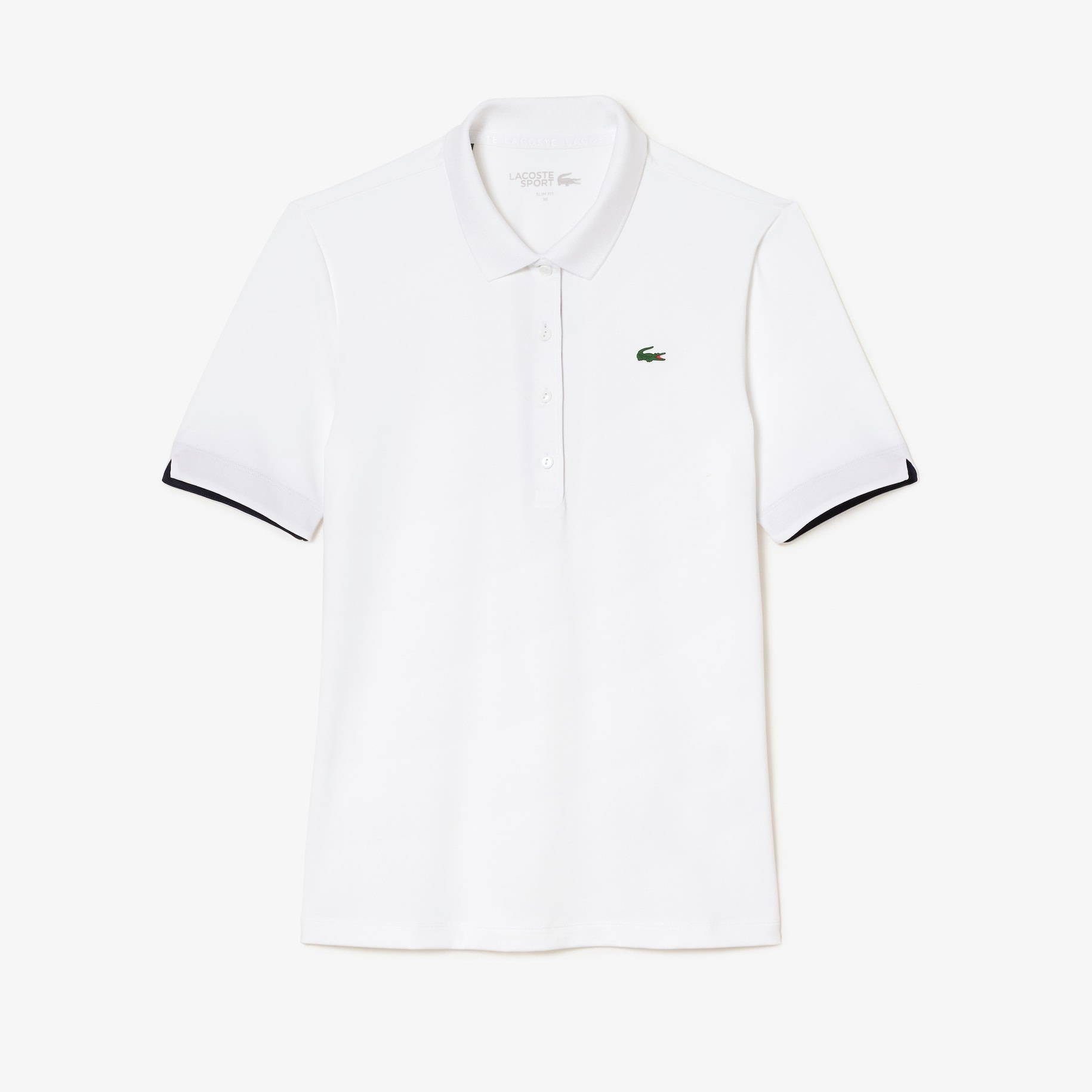 Slim Fit UV Protect Stretch Golf Polo Shirt image number 4