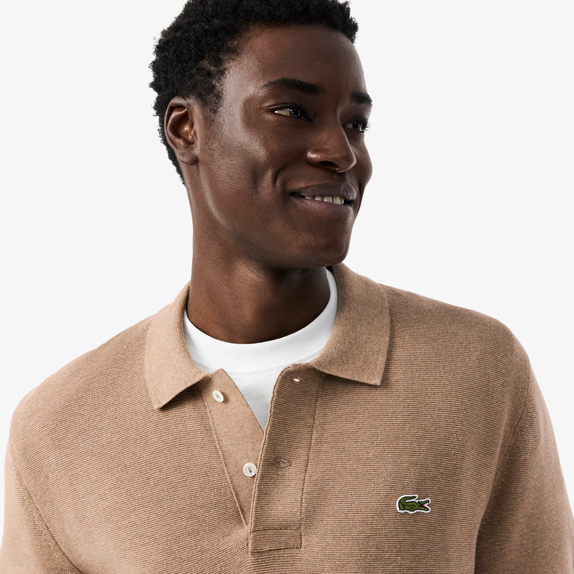 Classic Fit Knitted Polo Shirt image number 1