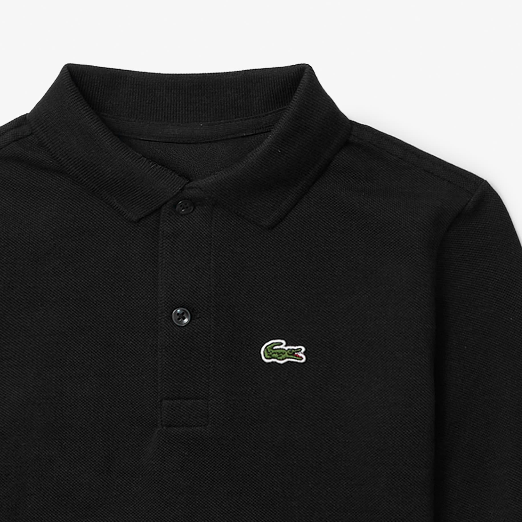 Long Sleeved Piqu&eacute; Polo Shirt image number 2