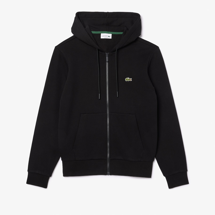 Buy Original Jogger Fleece Zip Front Hoodie Lacoste ID