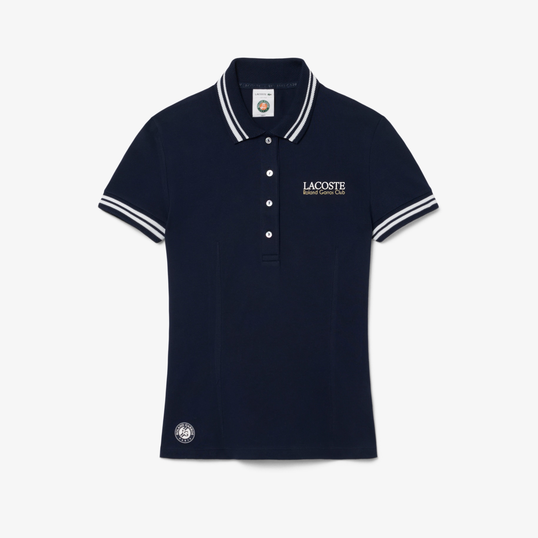 Roland-Garros Edition Petit Piqu&eacute; Polo Shirt image number 3