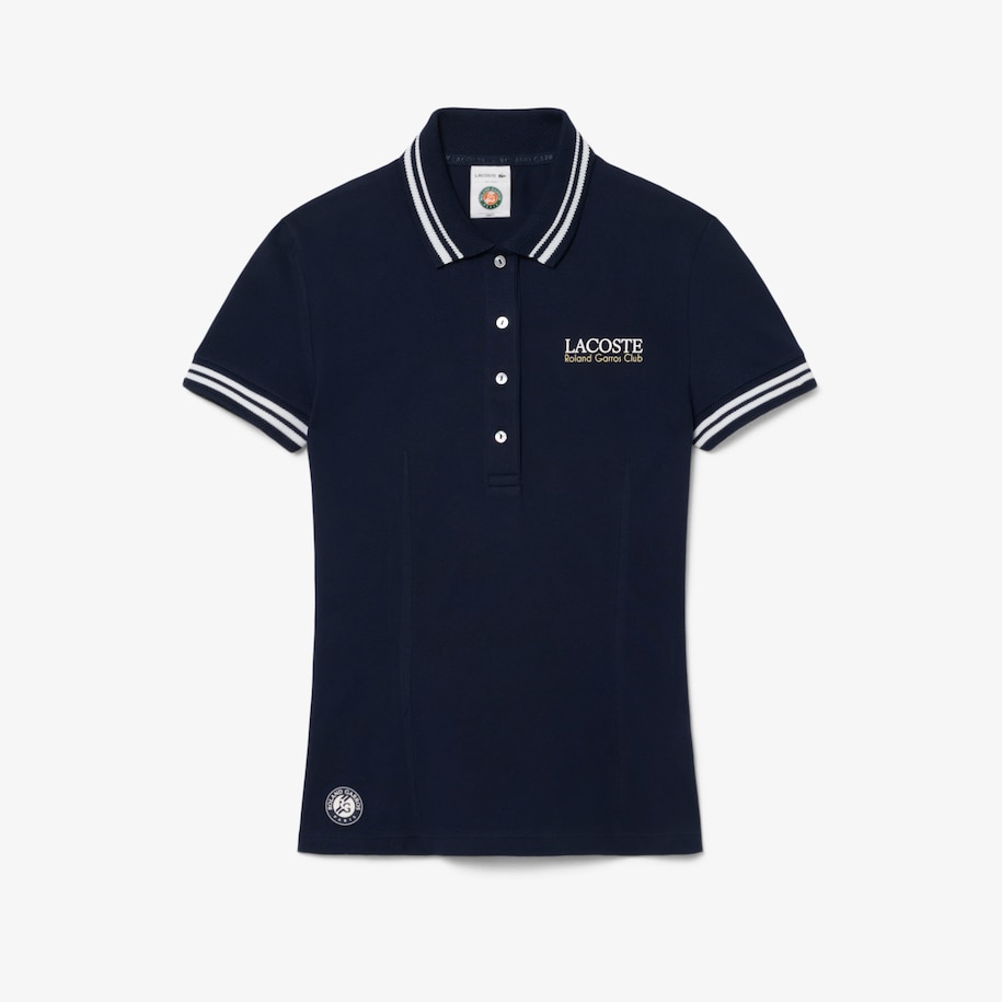 Roland-Garros Edition Petit Piqu&eacute; Polo Shirt image number 3