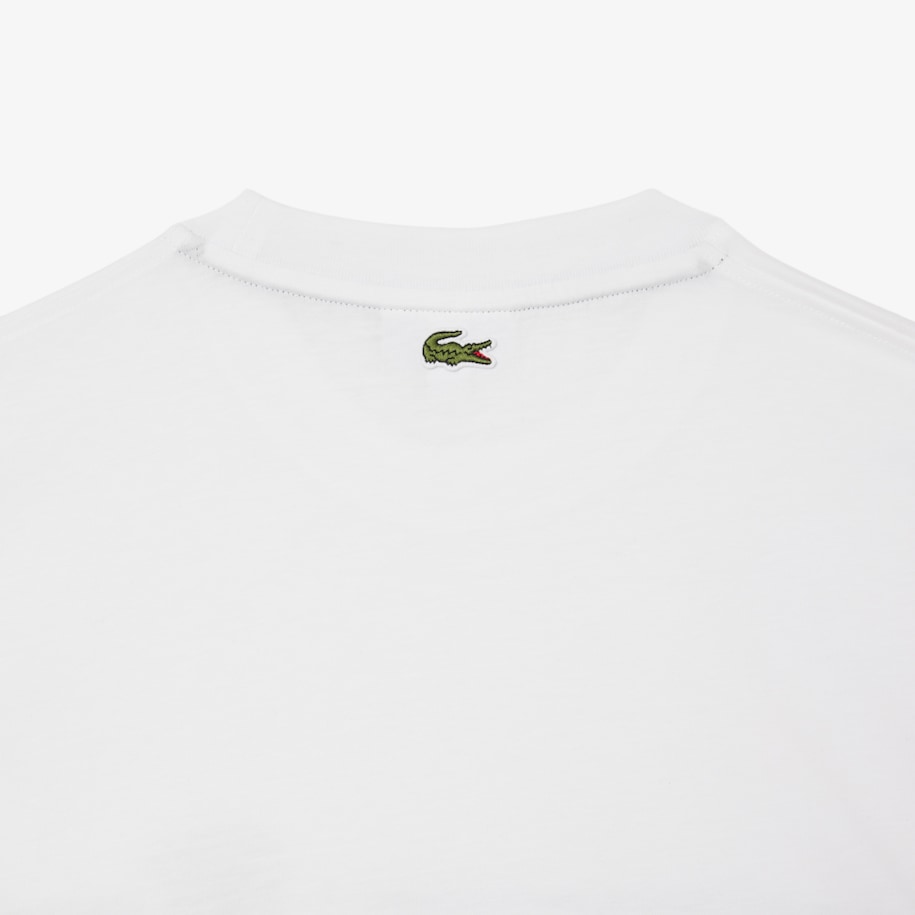 Printed Embroidered Cotton Jersey T-shirt image number 6