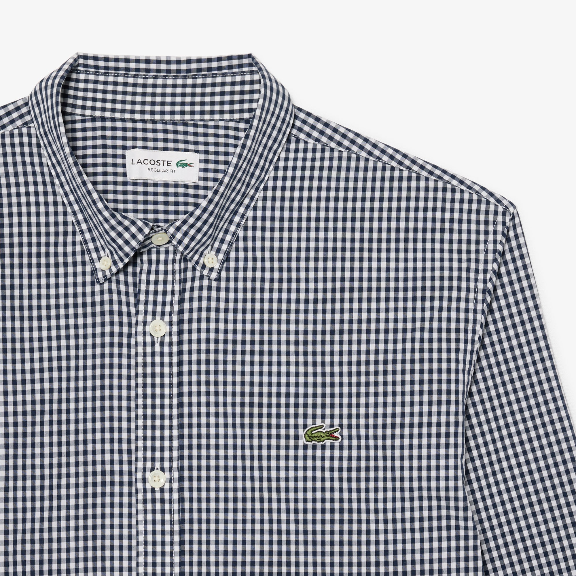 Regular Fit Plaid Poplin Shirt image number 4