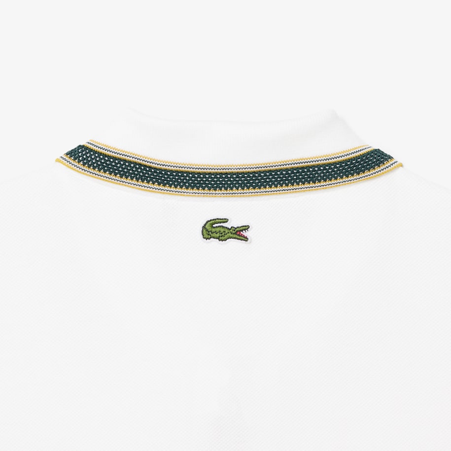 Classic Fit French Made Badge Accent Polo Shirt image number 5