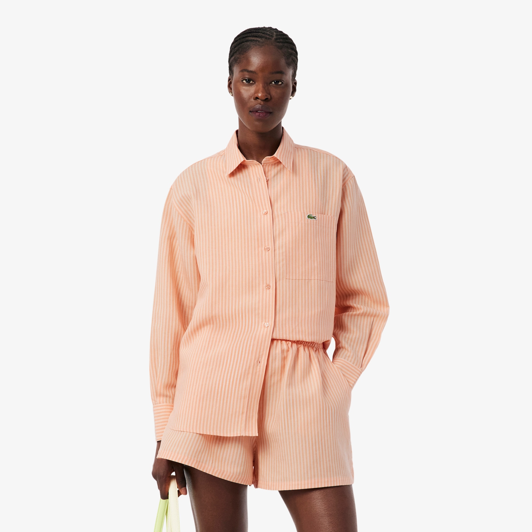 Oversized Linen Blend Shirt image number 0