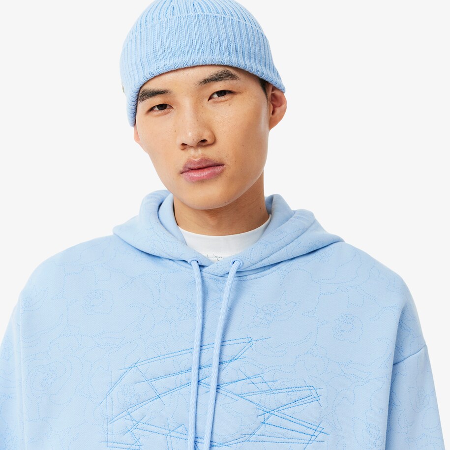 Floral Print Hoodie image number 1