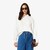 Long Sleeved Oversized Satin Polo Shirt image number 0