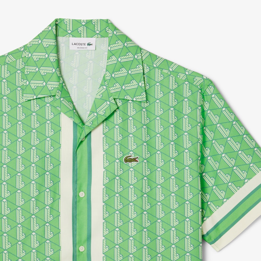 Straight Cut Monogram Shirt image number 4