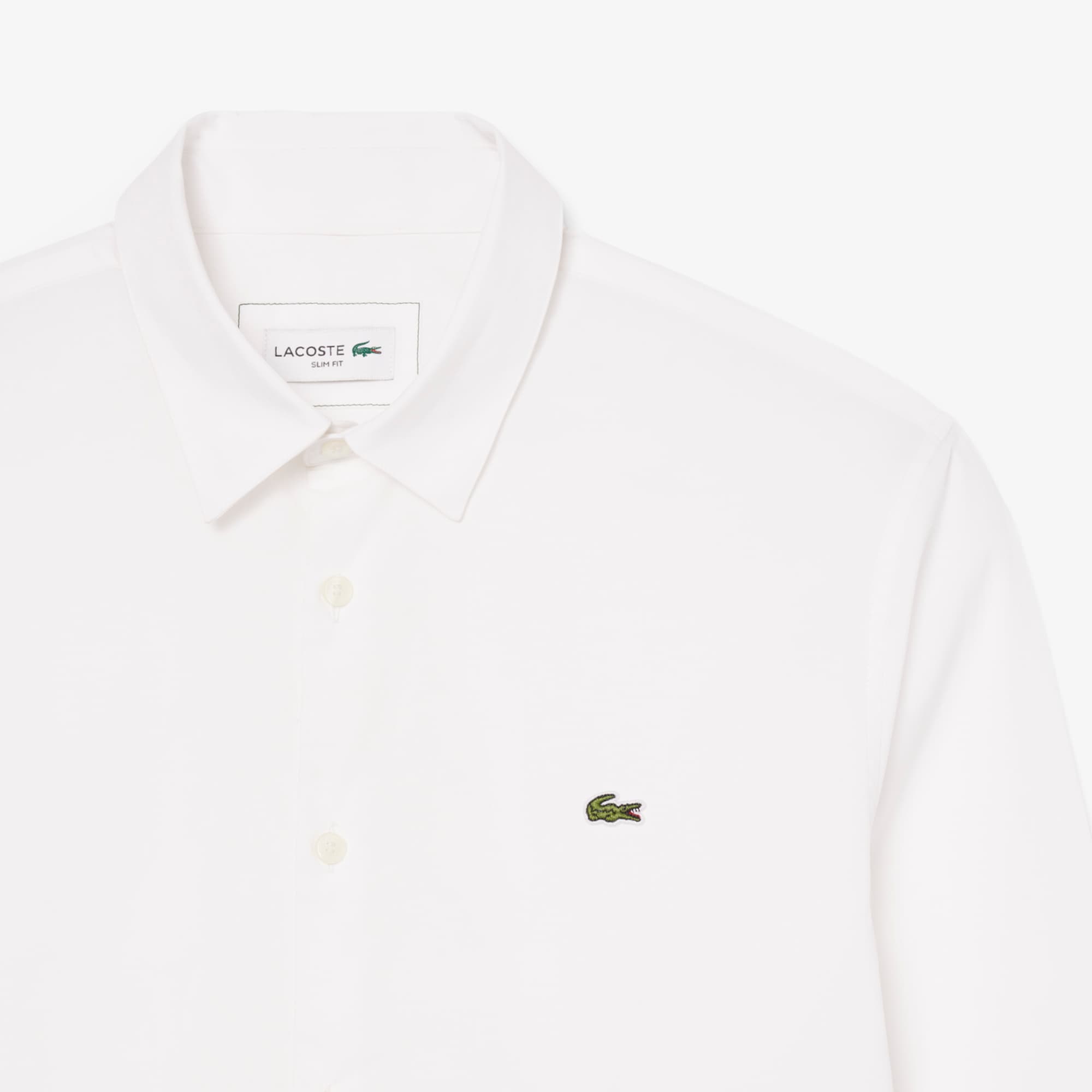 Slim Fit Stretch Poplin Shirt image number 4