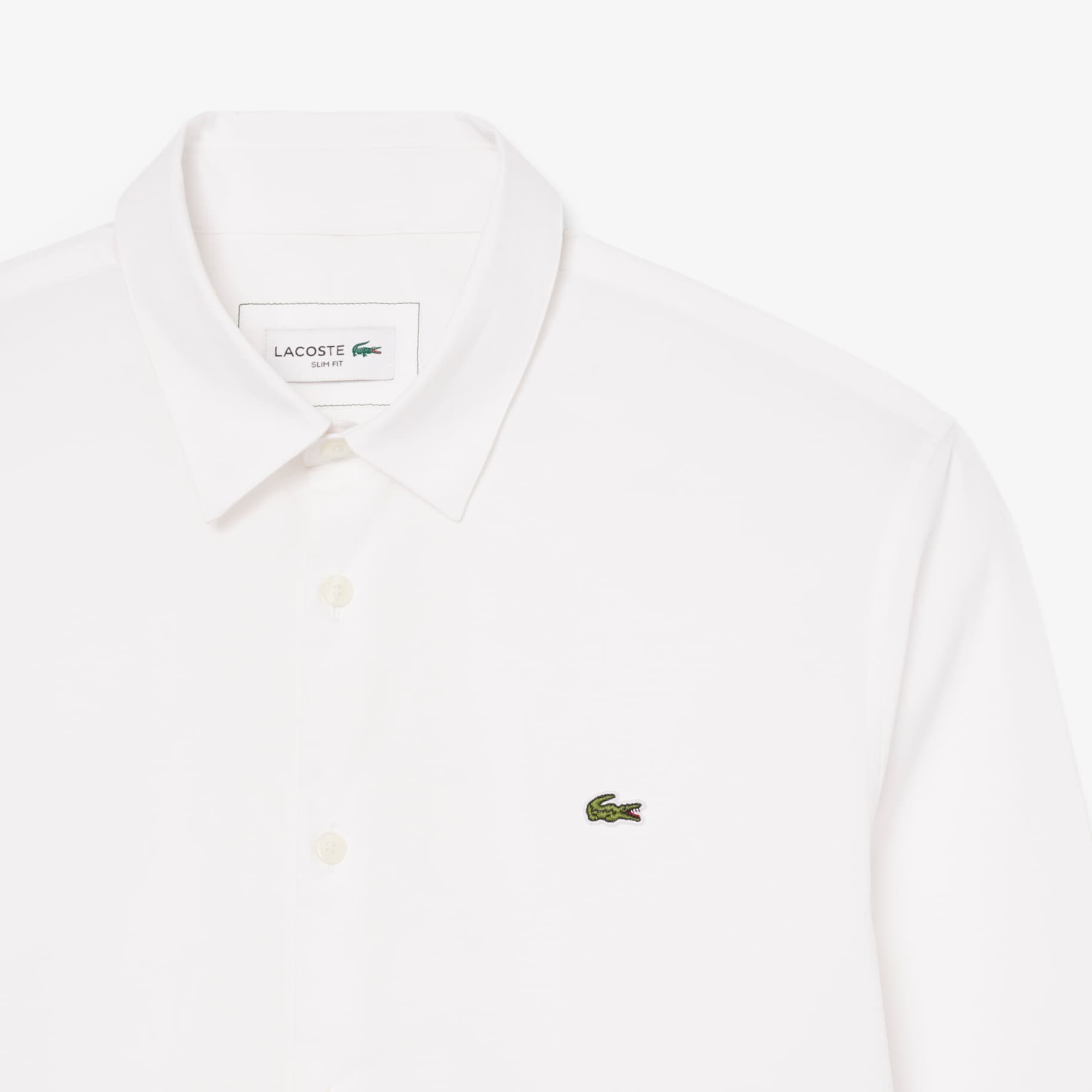 Slim Fit Stretch Poplin Shirt image number 4