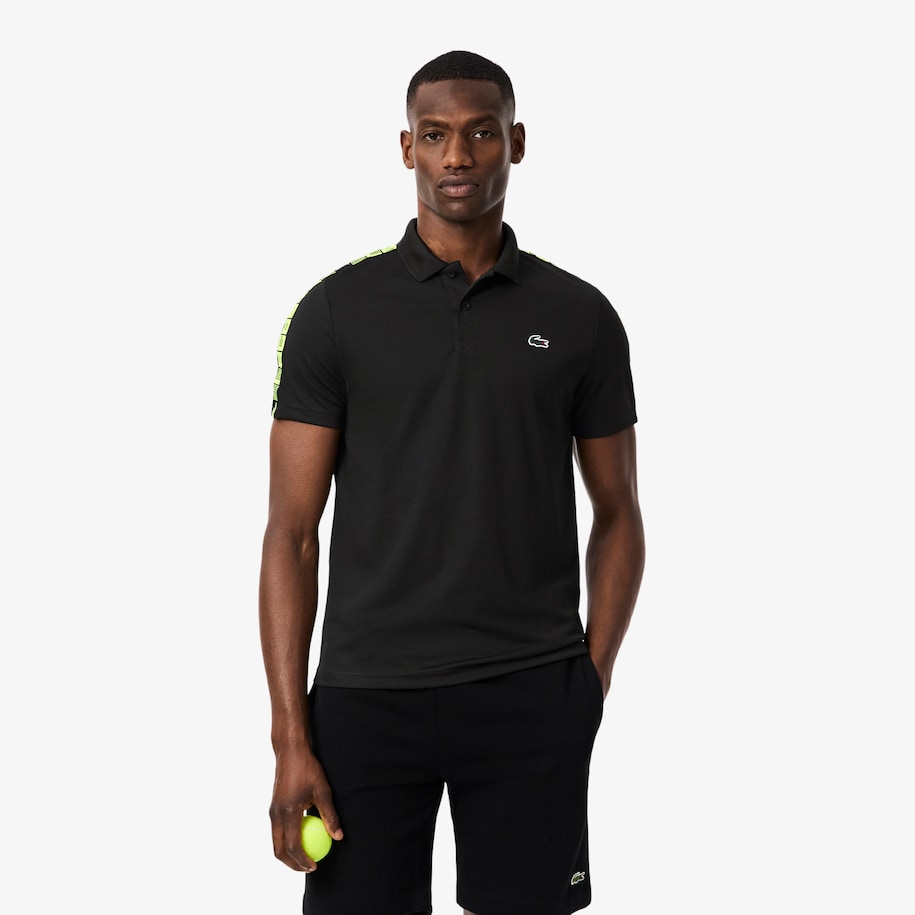 Ultra Dry Branded Stripe Tennis Polo Shirt image number 0