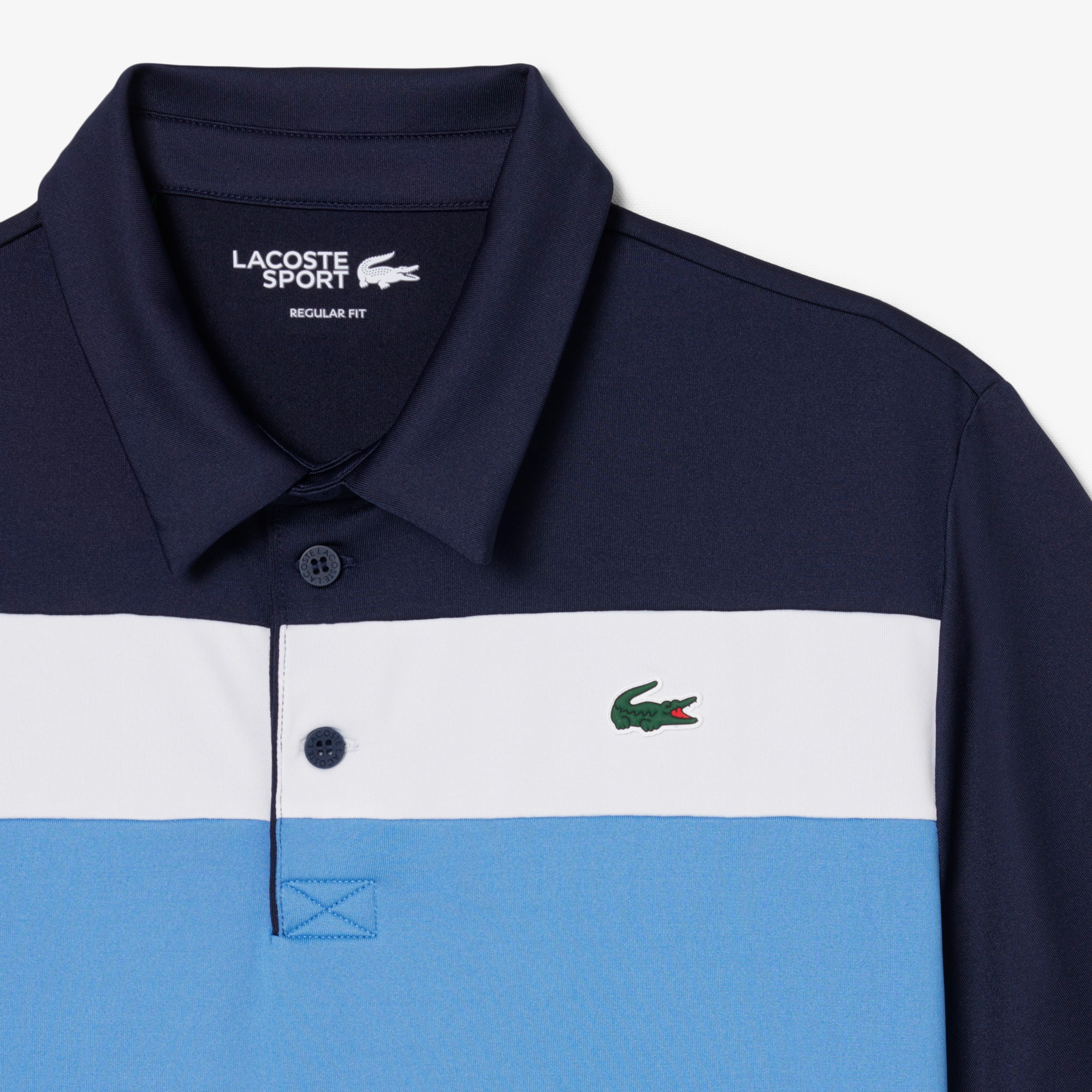 Ultra Dry Stretch Colour-Block Golf Polo Shirt image number 4