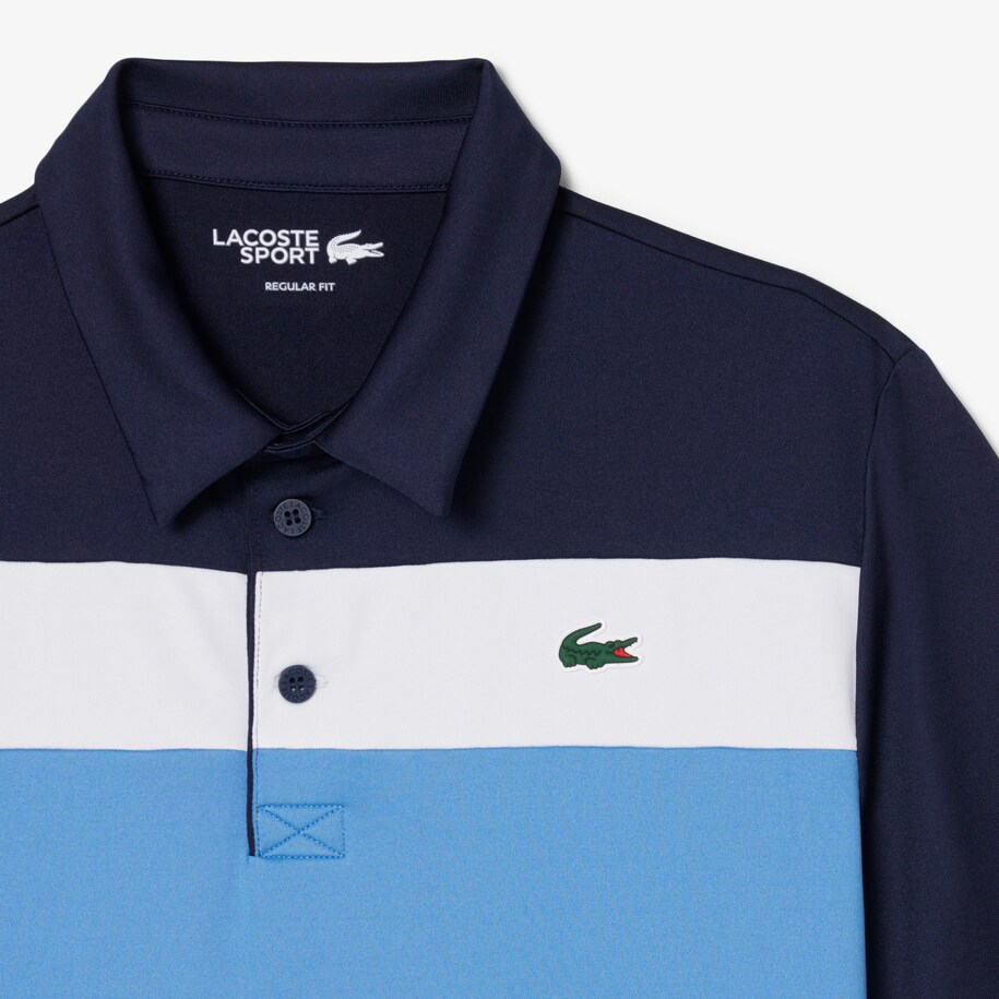Ultra Dry Stretch Colour-Block Golf Polo Shirt image number 4